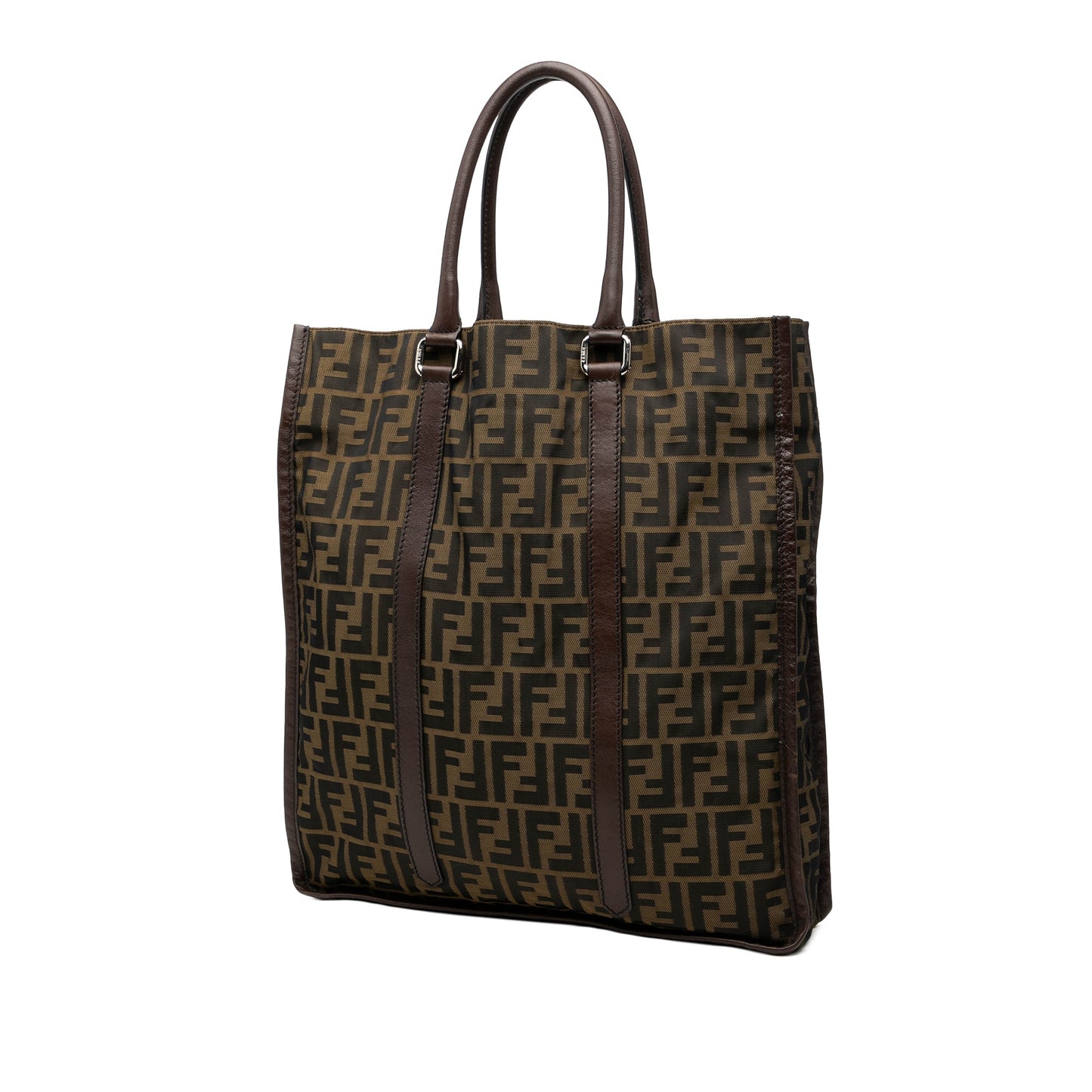 Fendi Zucca Canvas Vertical Tote
