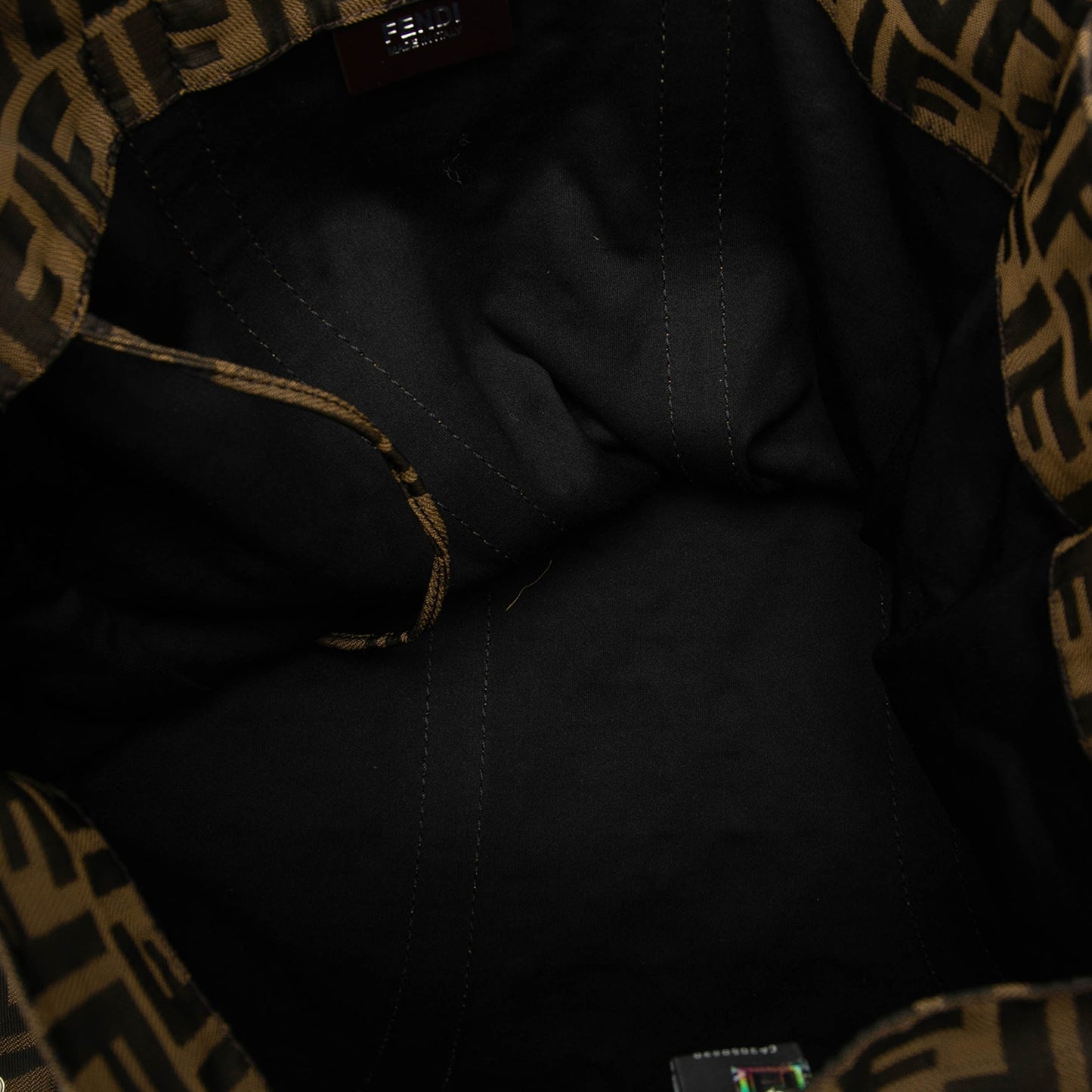 Fendi Zucca Canvas Vertical Tote