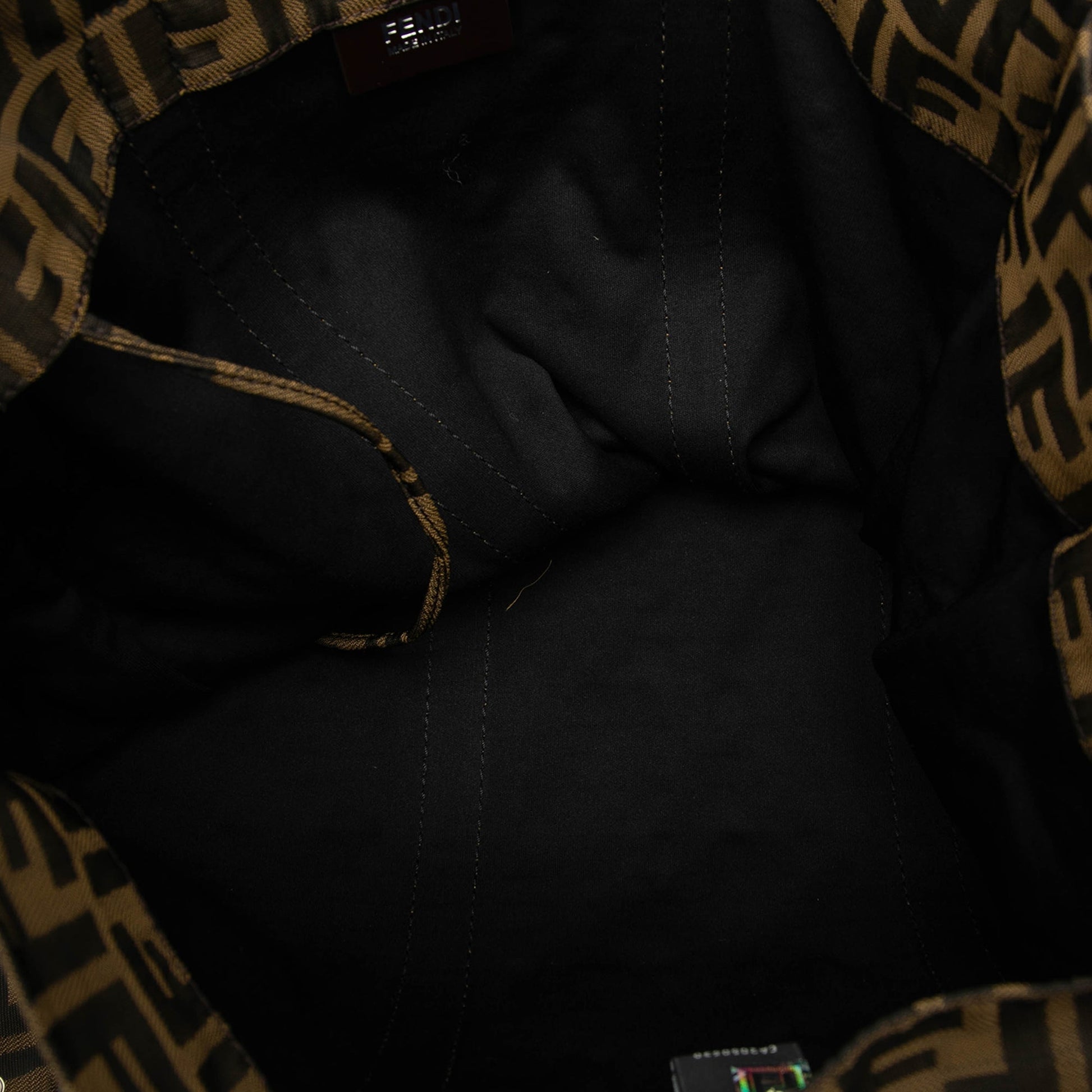 Fendi Zucca Canvas Vertical Tote
