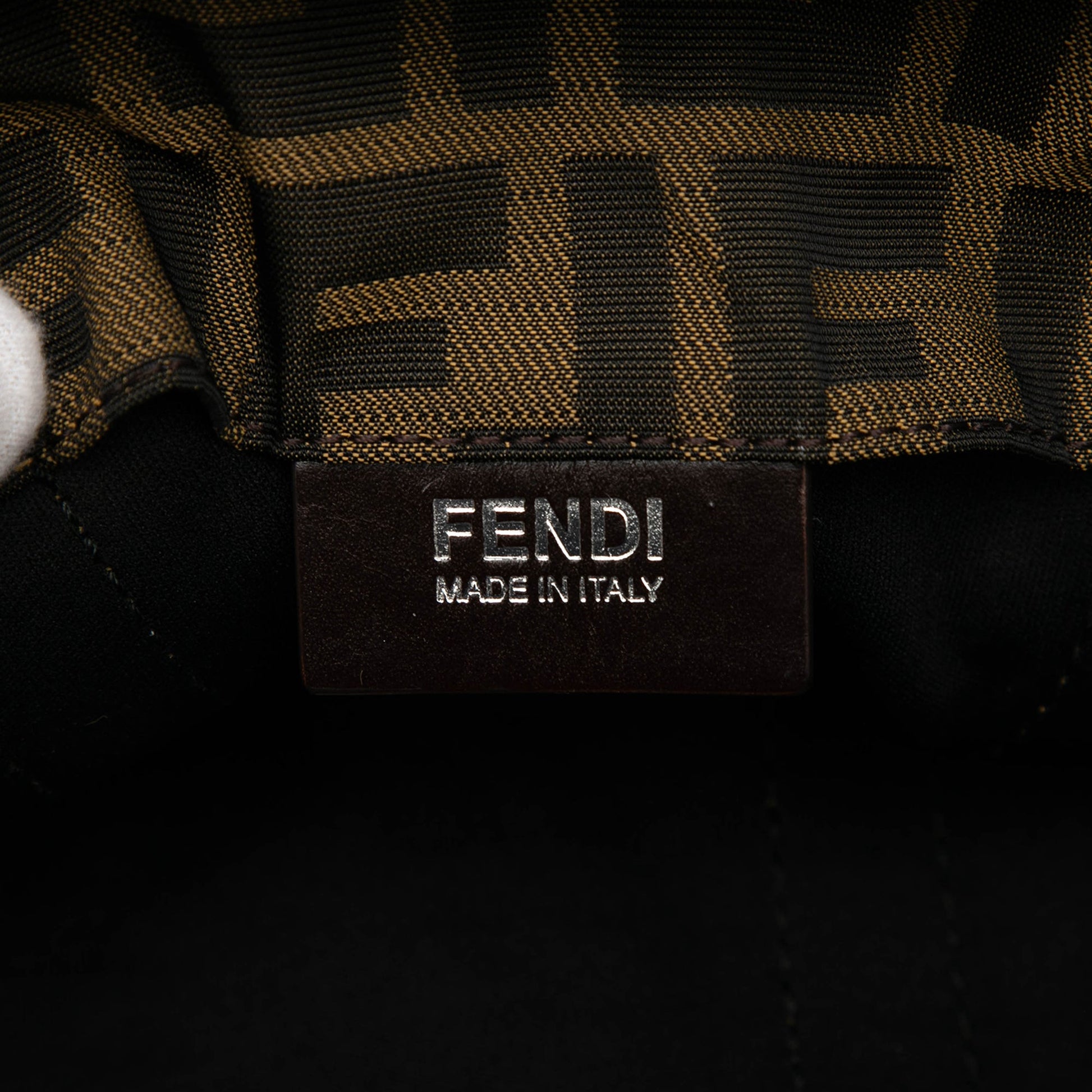 Fendi Zucca Canvas Vertical Tote