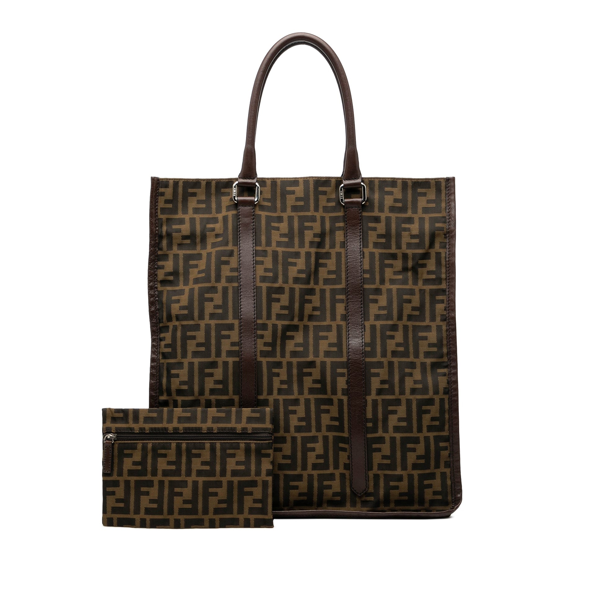 Fendi Zucca Canvas Vertical Tote