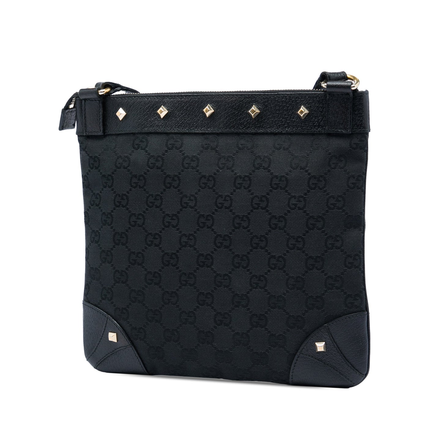 Gucci GG Canvas Nailhead Crossbody
