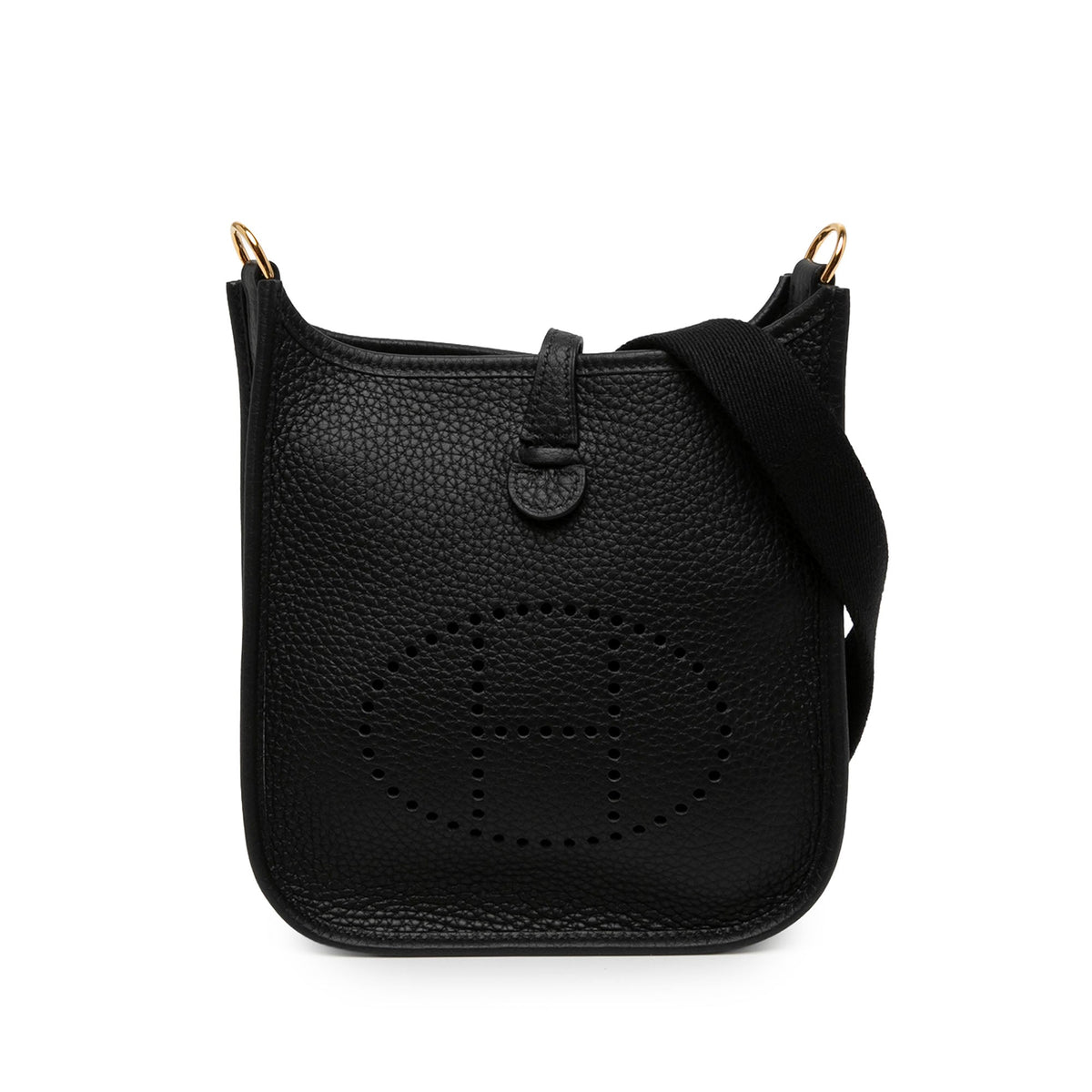 Hermès Clemence Evelyne TPM 16 — Black