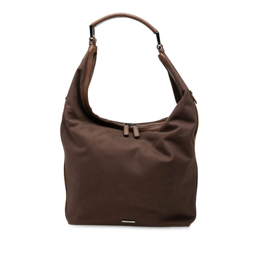 Gucci Canvas Web Shoulder Bag