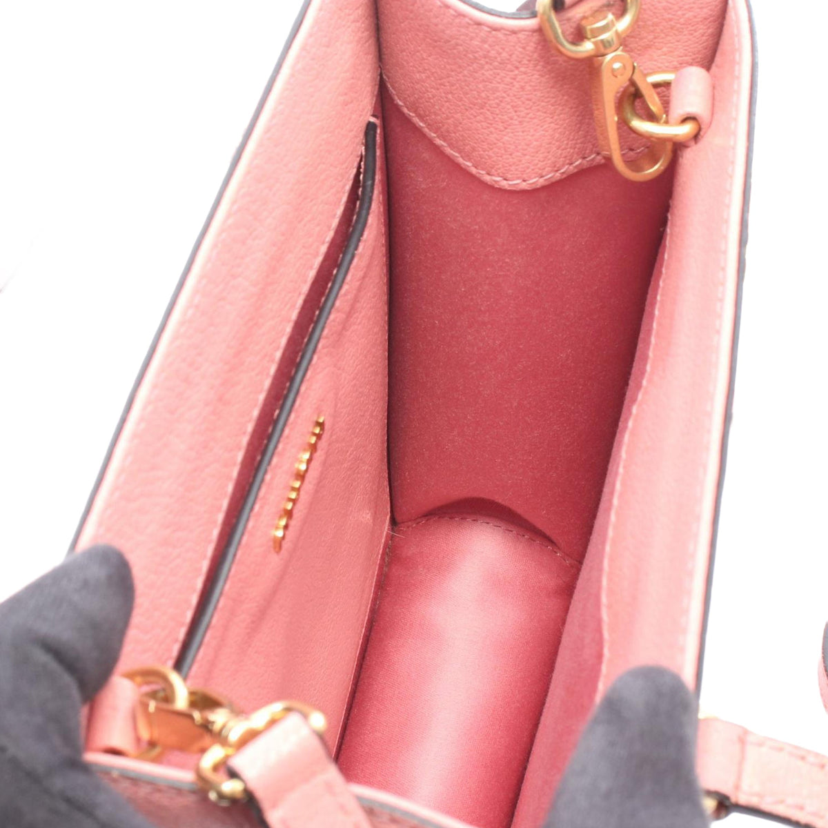 Miu Miu Goatskin Madras Satchel