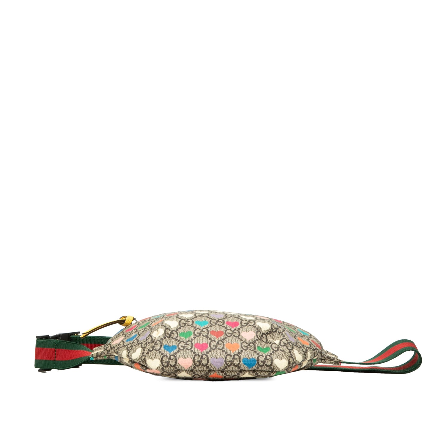 Gucci Kids GG Supreme Hearts Web Belt Bag
