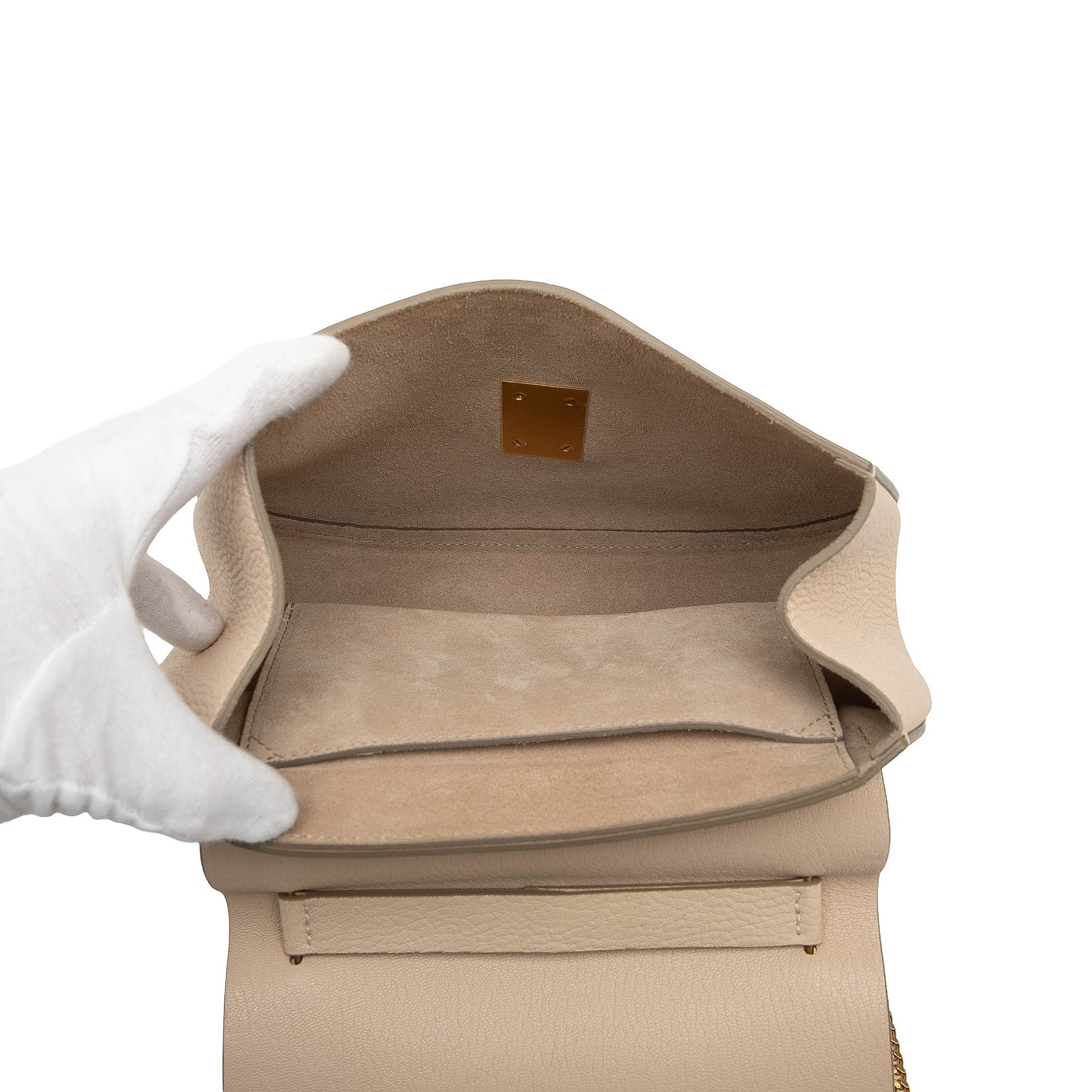 Chloé Small Leather Drew Crossbody