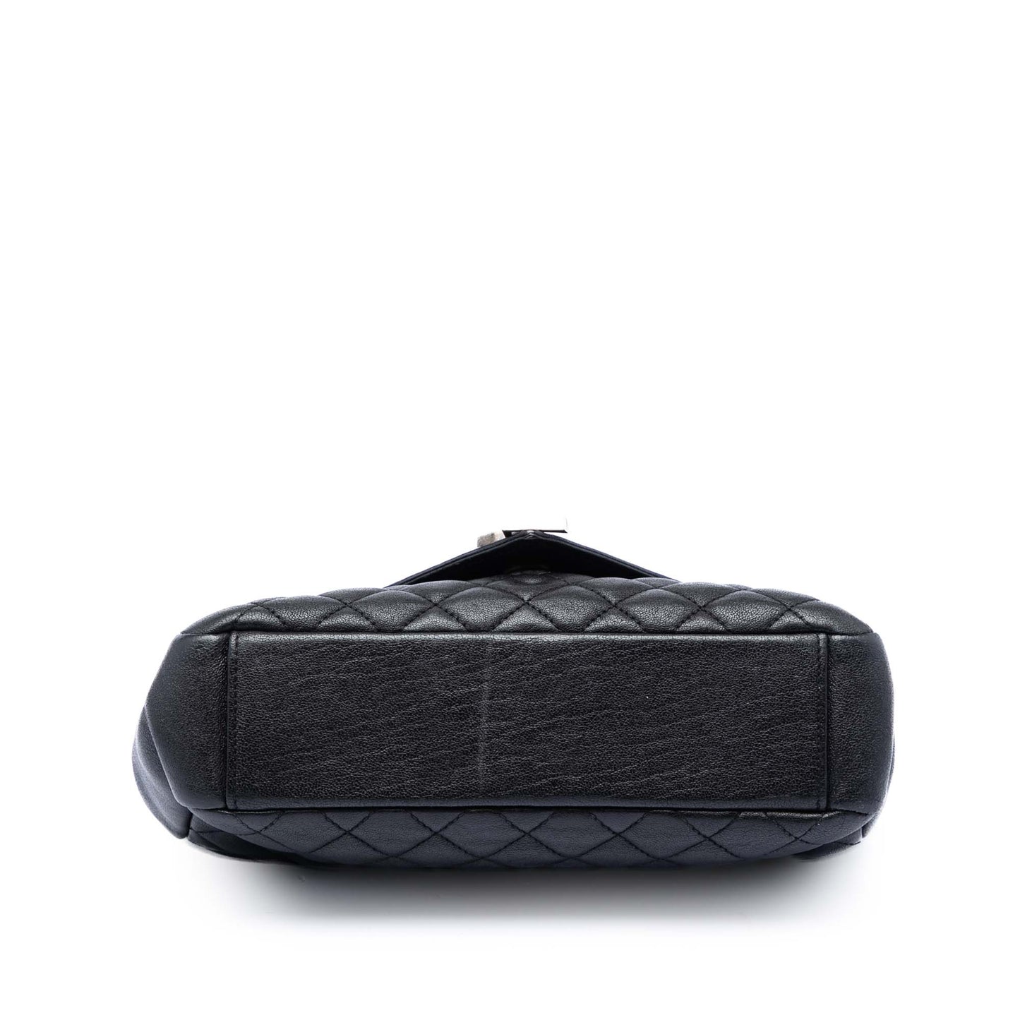 Saint Laurent Medium Sheepskin Triquilt Monogram College Bag