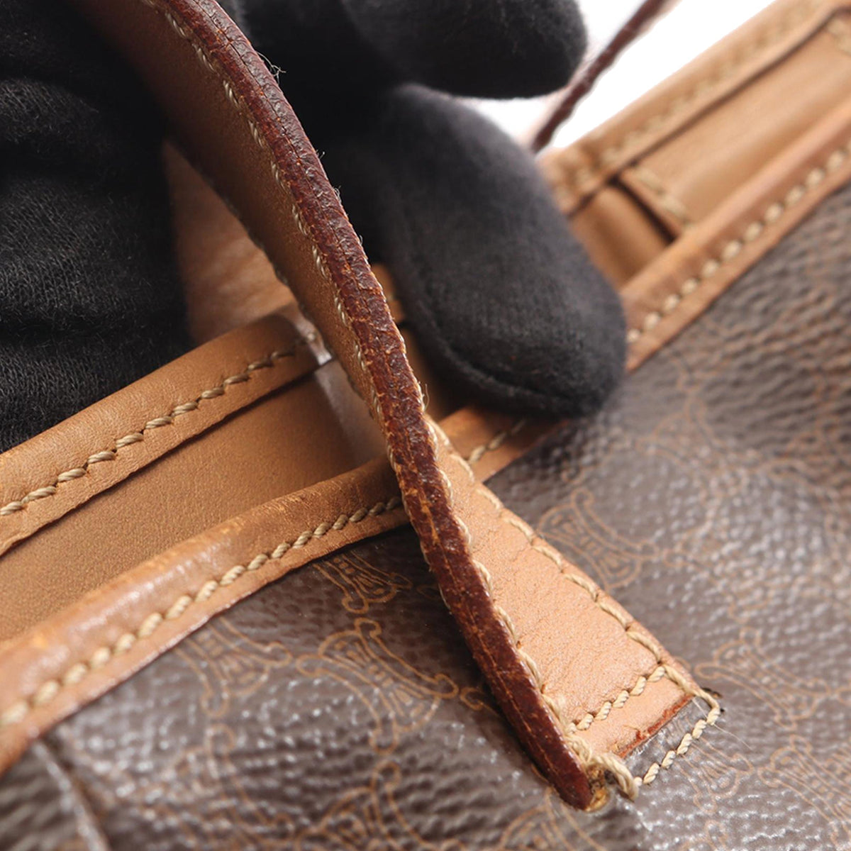 Celine Macadam Coated Canvas Tote