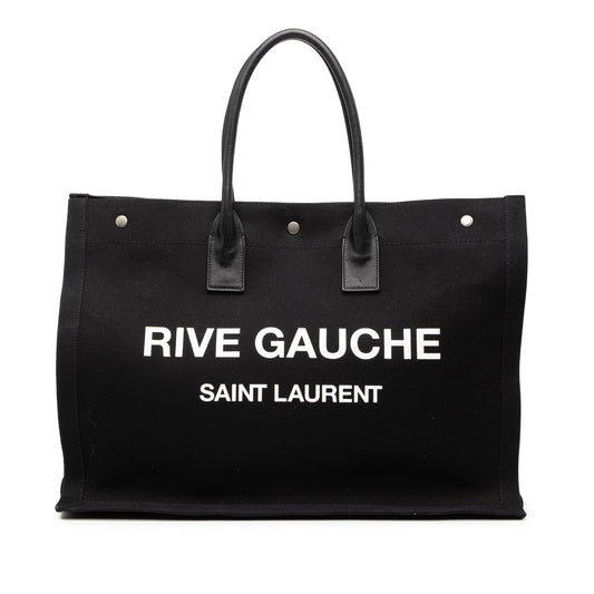 Saint Laurent Canvas Rive Gauche Tote