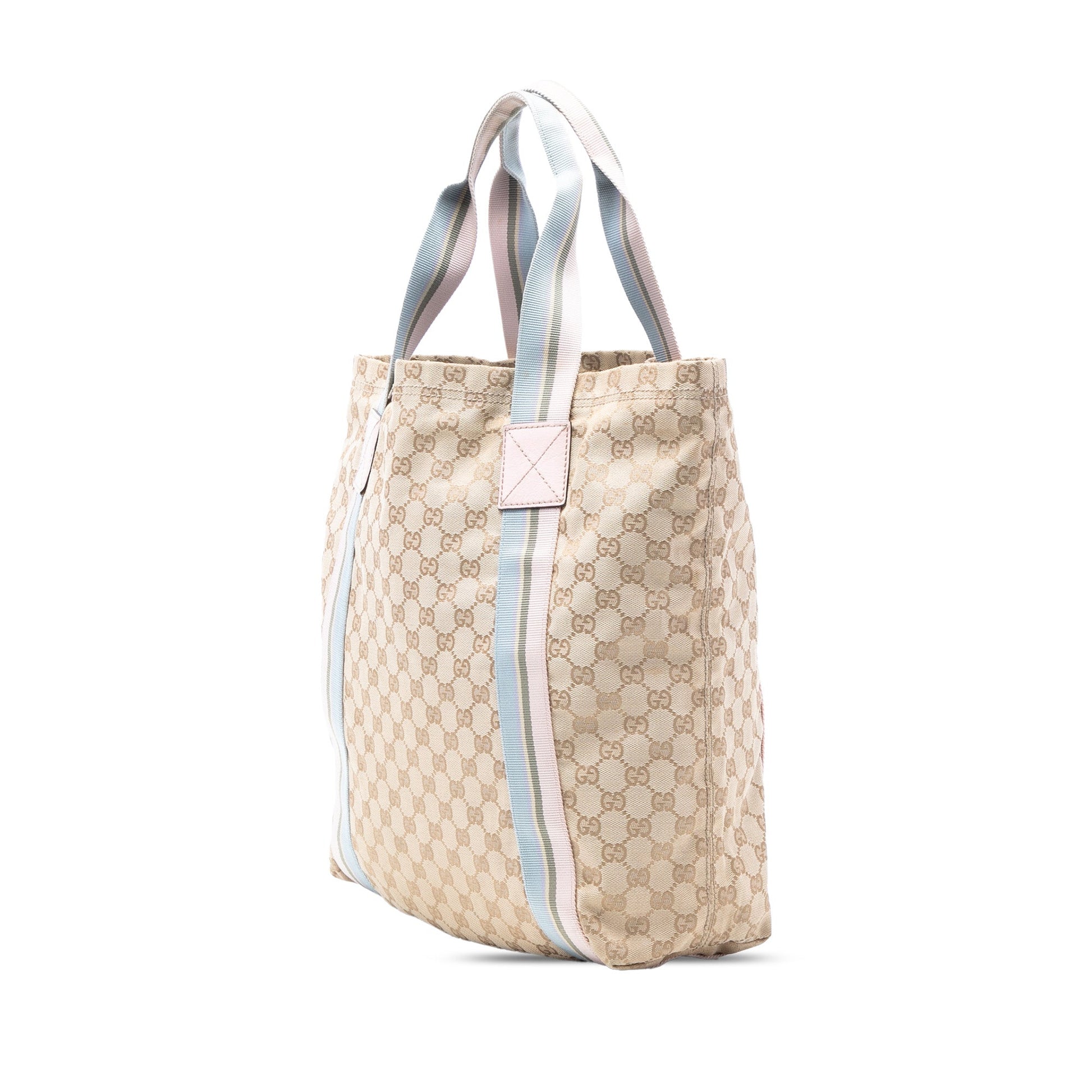 Gucci GG Canvas Web Tote