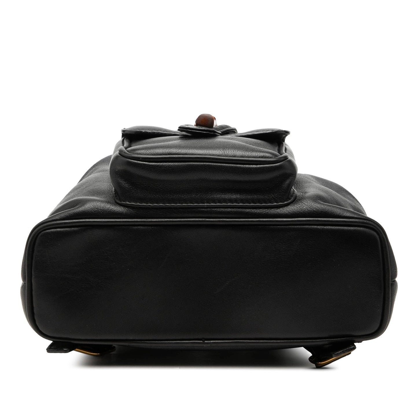 Gucci Calfskin Bamboo Backpack