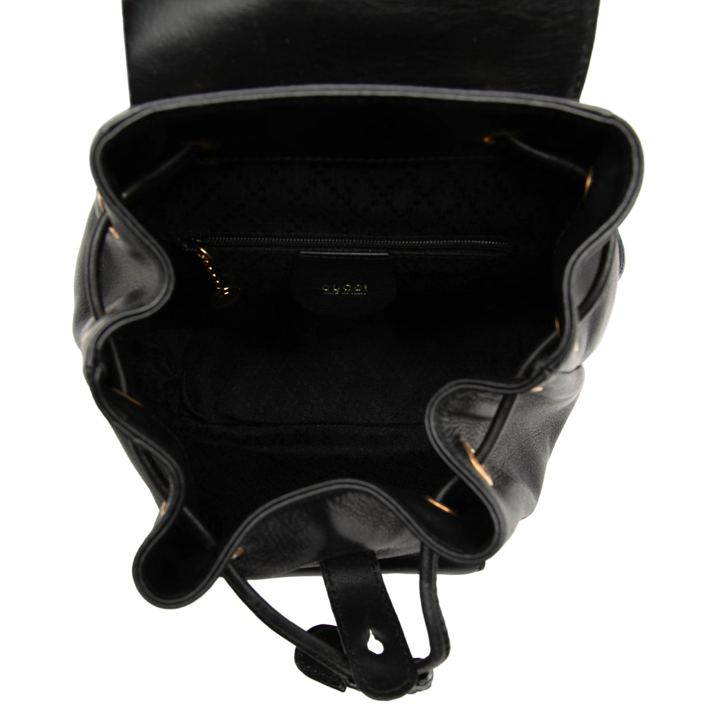 Gucci Calfskin Bamboo Backpack