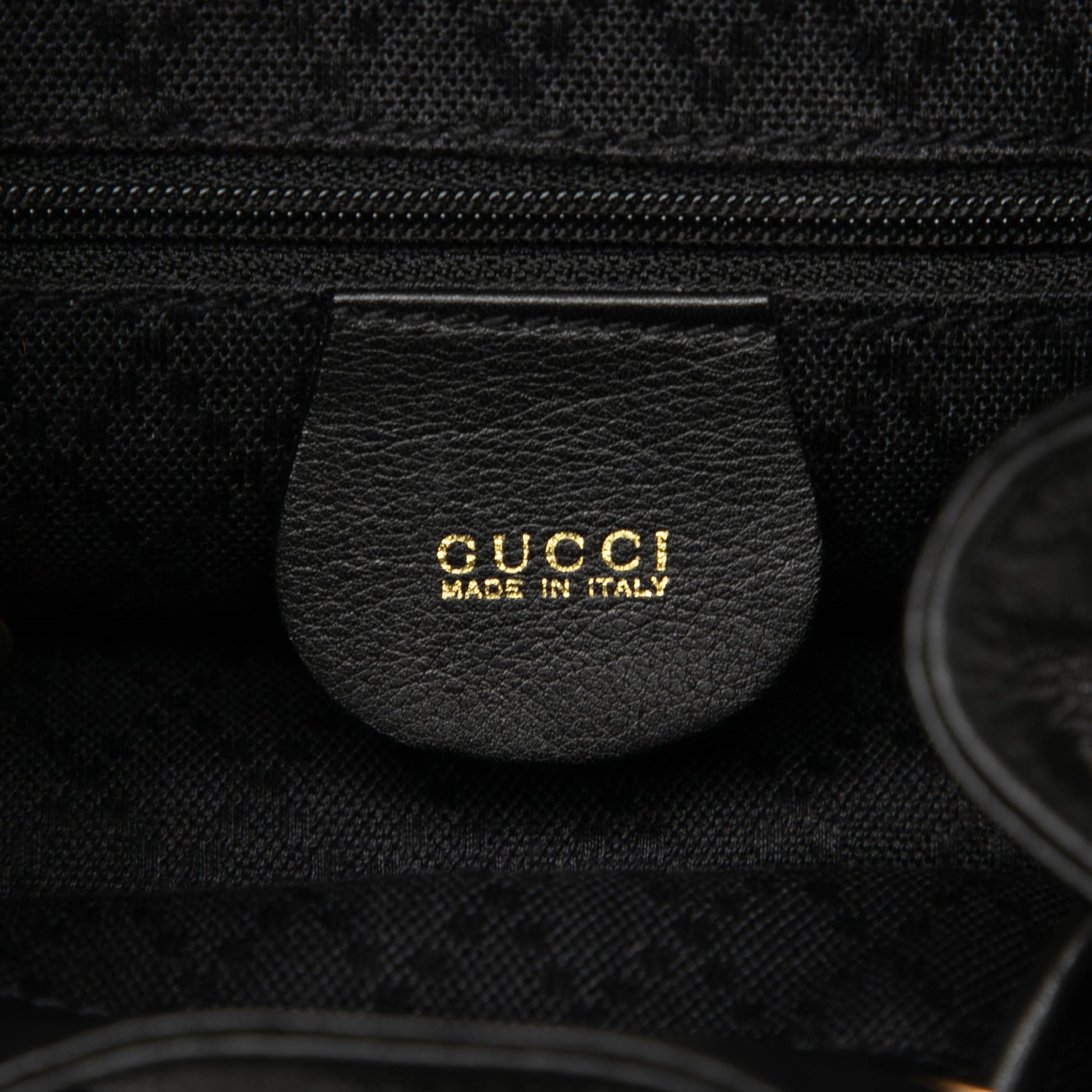 Gucci Calfskin Bamboo Backpack