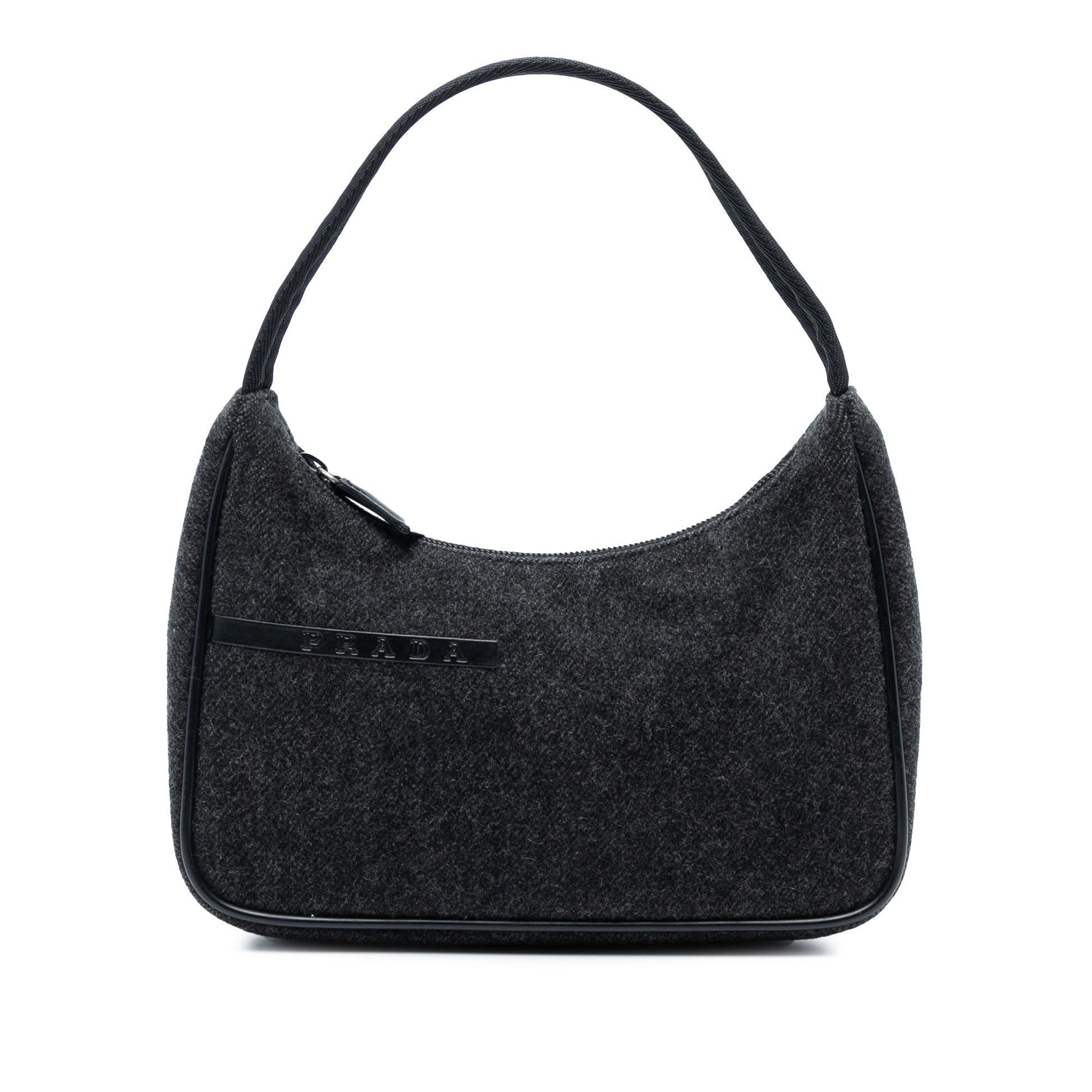 Prada Wool Sport Shoulder Bag
