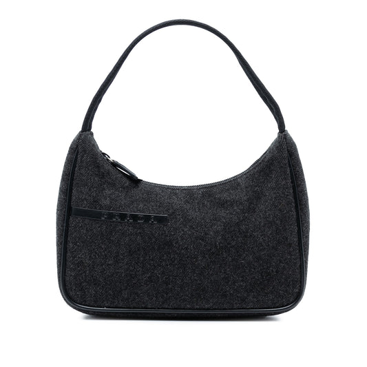Prada Wool Sport Shoulder Bag