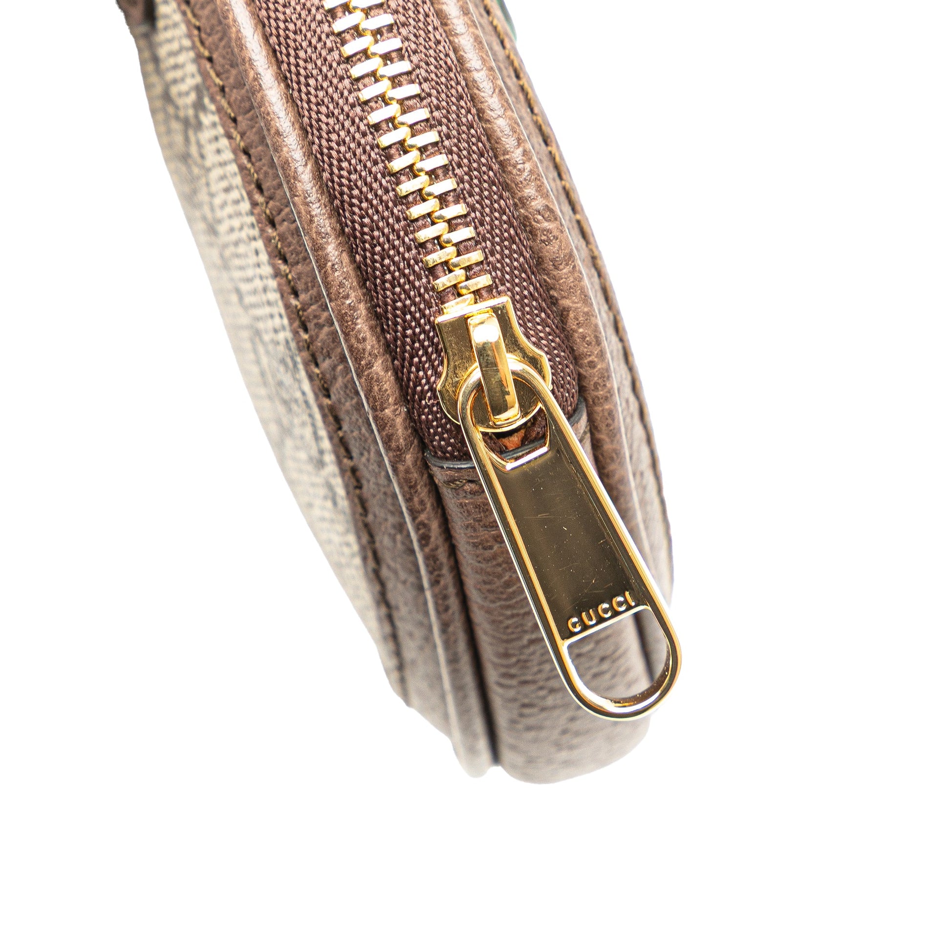 Gucci Mini GG Supreme Ophidia Round Neck Pouch