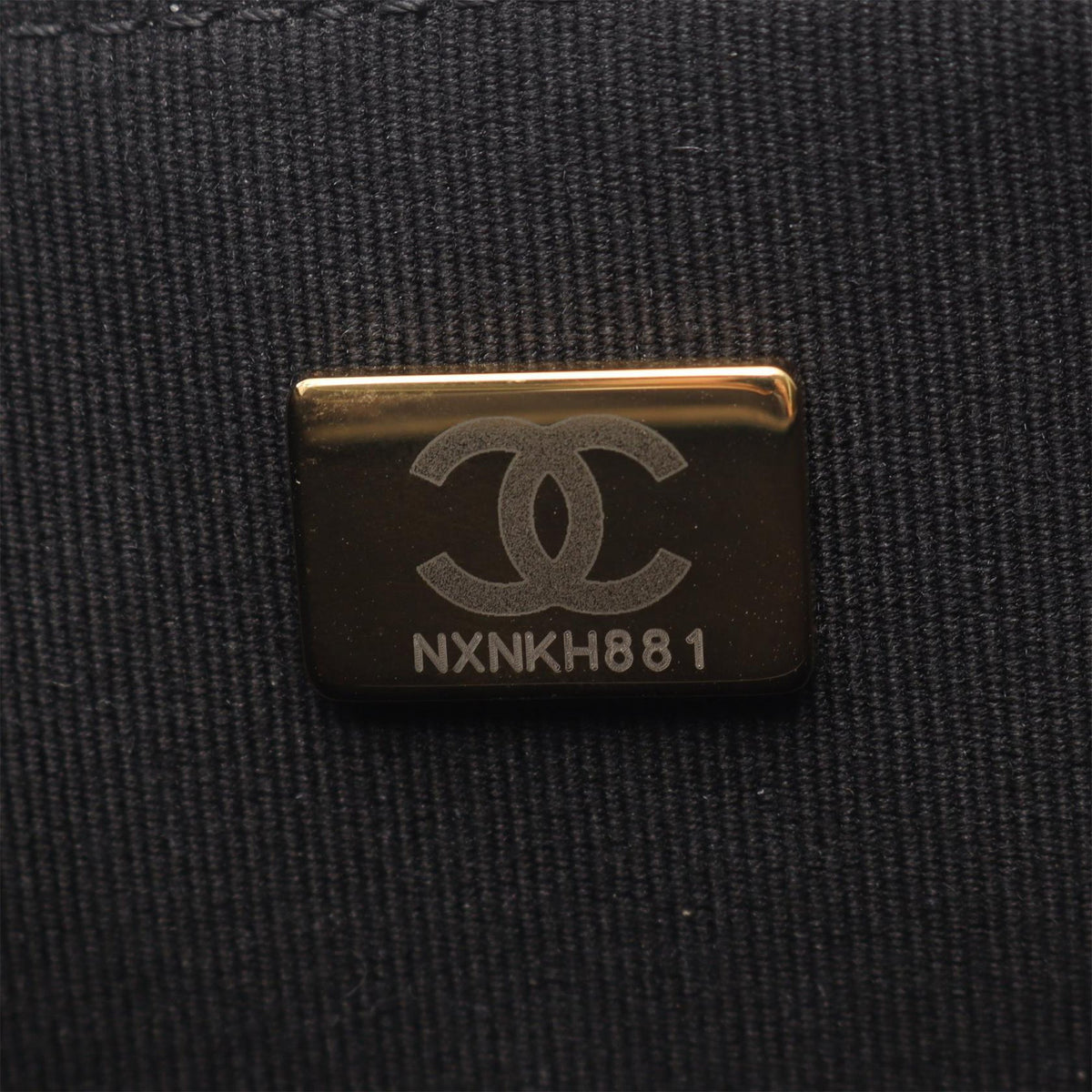 Chanel Mini Quilted Lambskin CC Logo Flap — Black