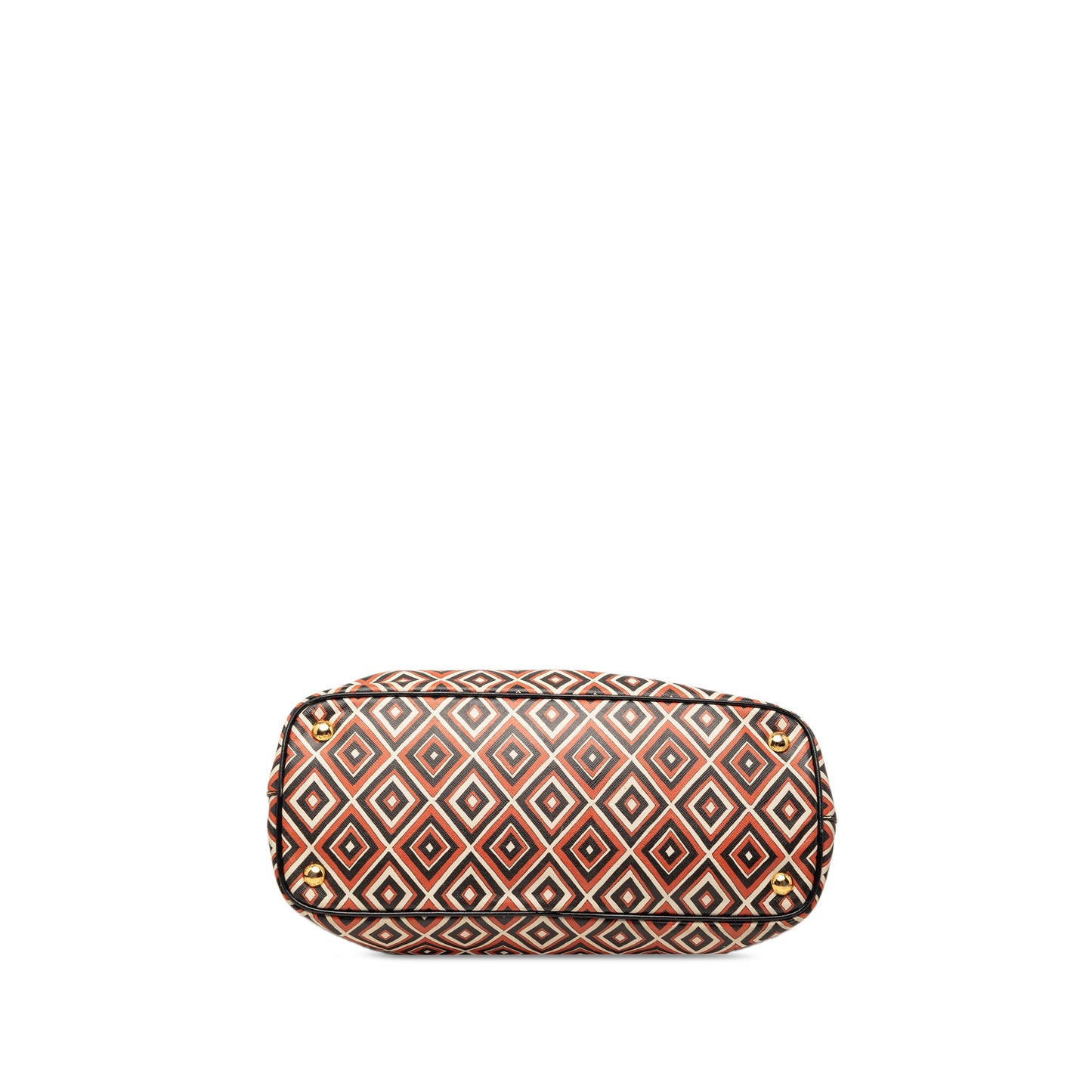 Prada Saffiano Diamond Print Tote