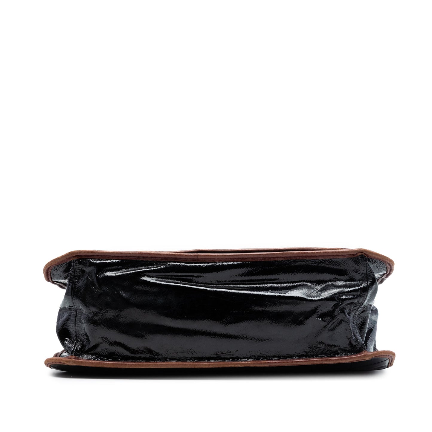 Chanel CC Chocolate Bar Patent Tote