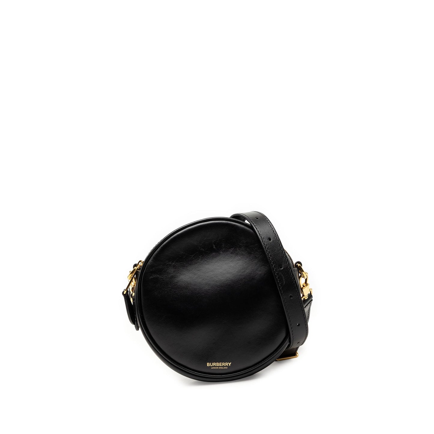 Burberry Calfskin Louise Round Crossbody