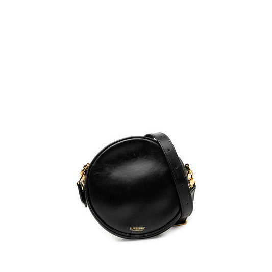 Burberry Calfskin Louise Round Crossbody