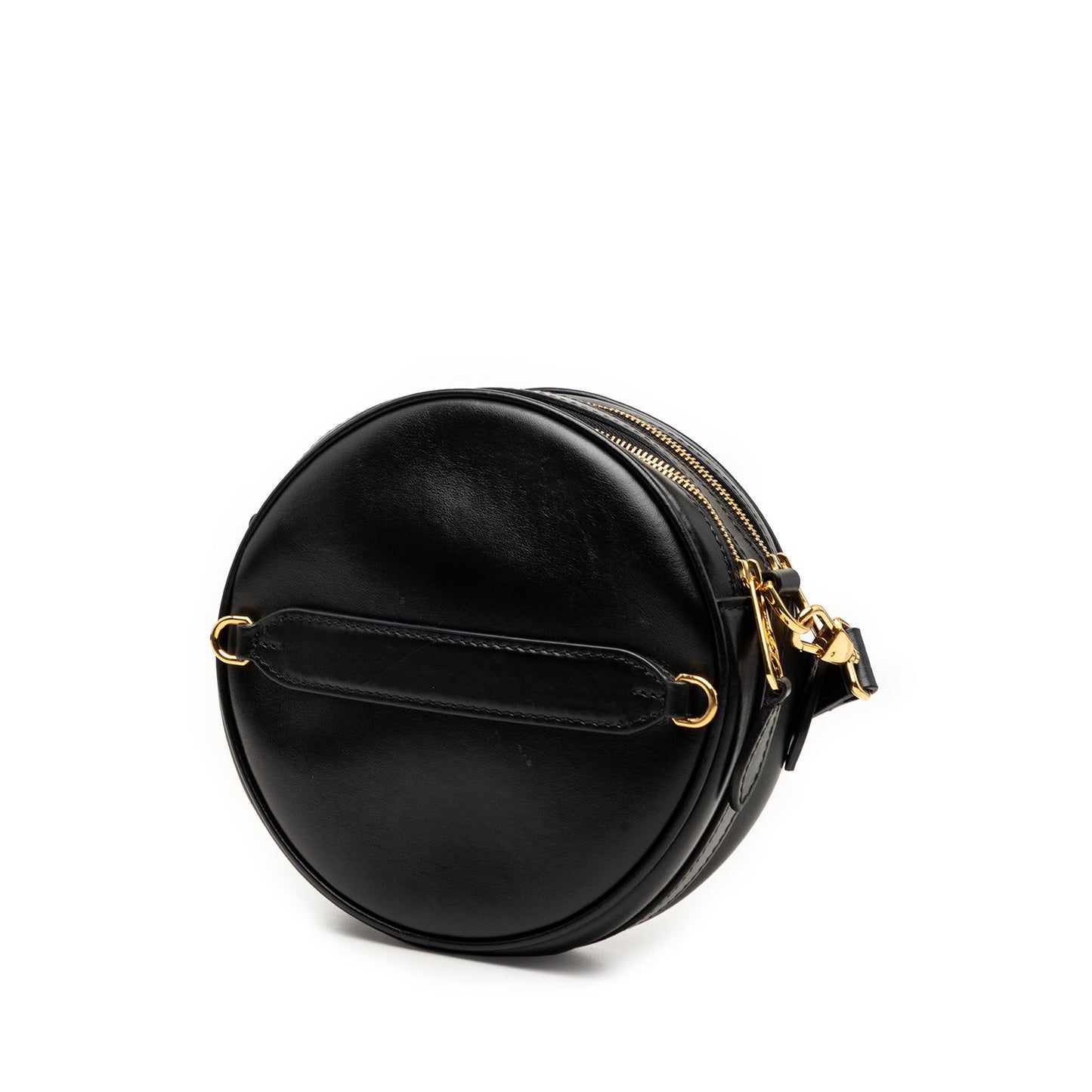 Burberry Calfskin Louise Round Crossbody