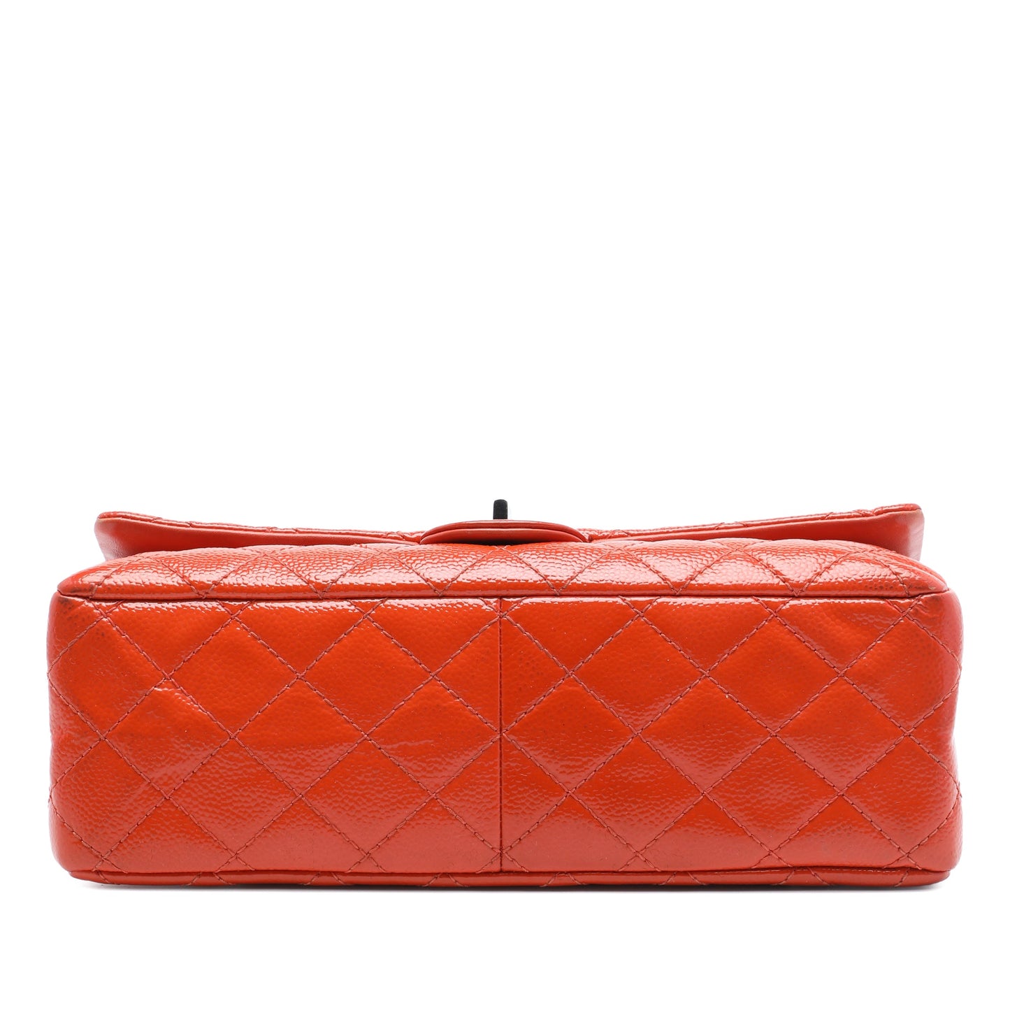Chanel Quilted Patent Caviar Reissue 2.55 Double Flap 226