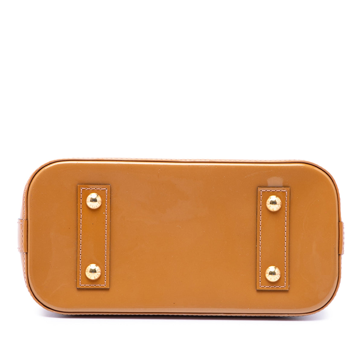 Louis Vuitton Monogram Vernis Alma BB — Brown