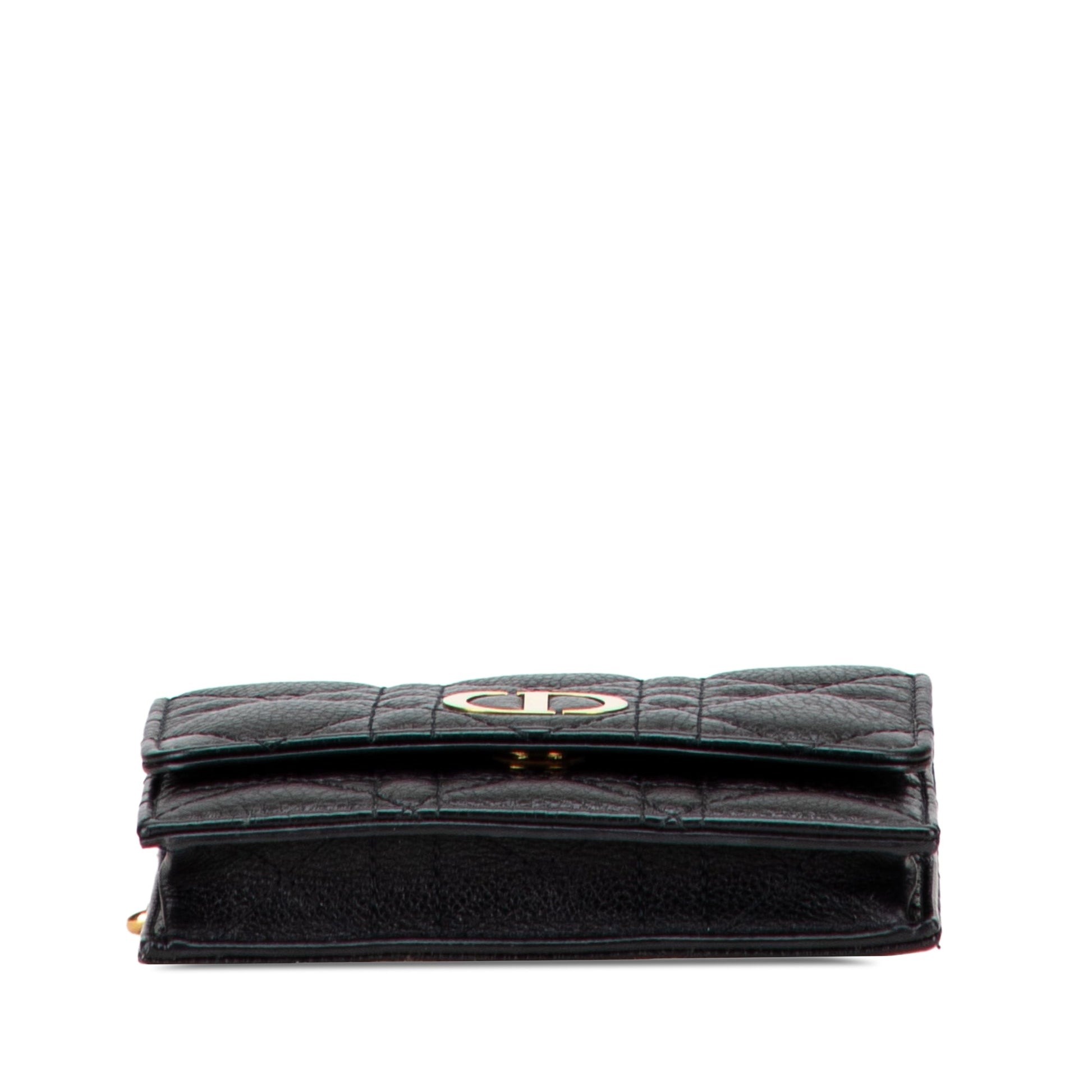 Dior Calfskin Cannage Caro Chain Belt Bag