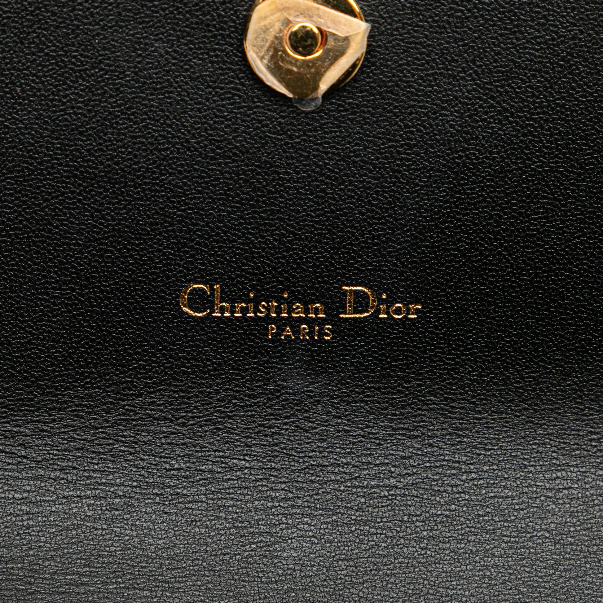 Dior Calfskin Cannage Caro Chain Belt Bag