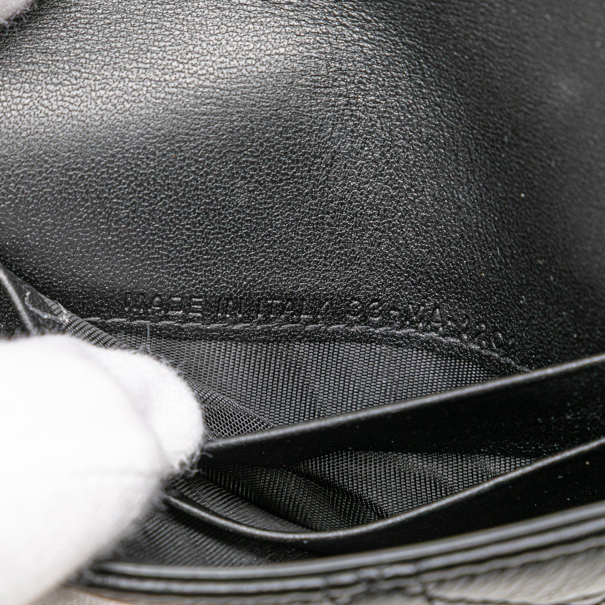Dior Calfskin Cannage Caro Chain Belt Bag