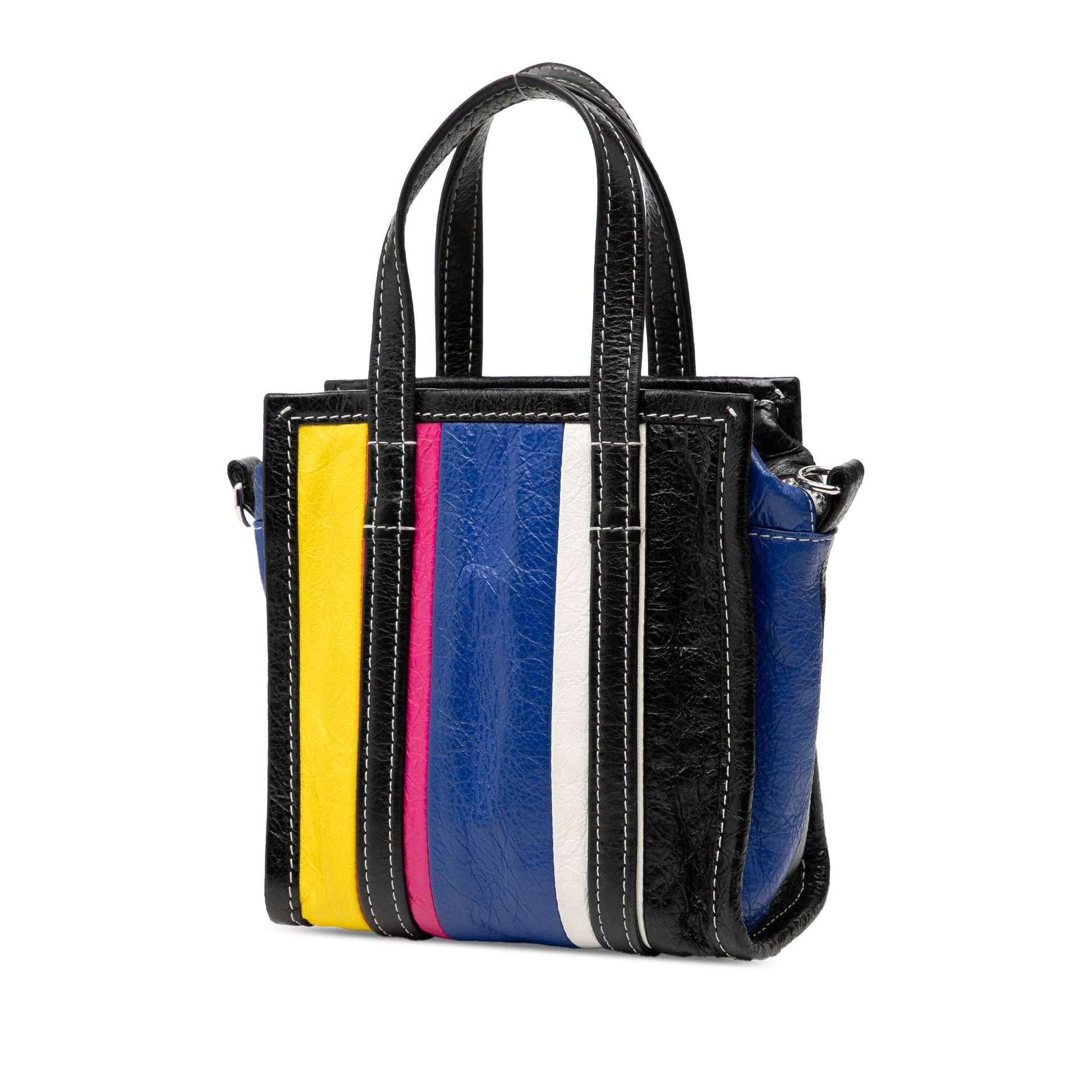 Balenciaga XXS Lambskin Bazar Shopper Satchel
