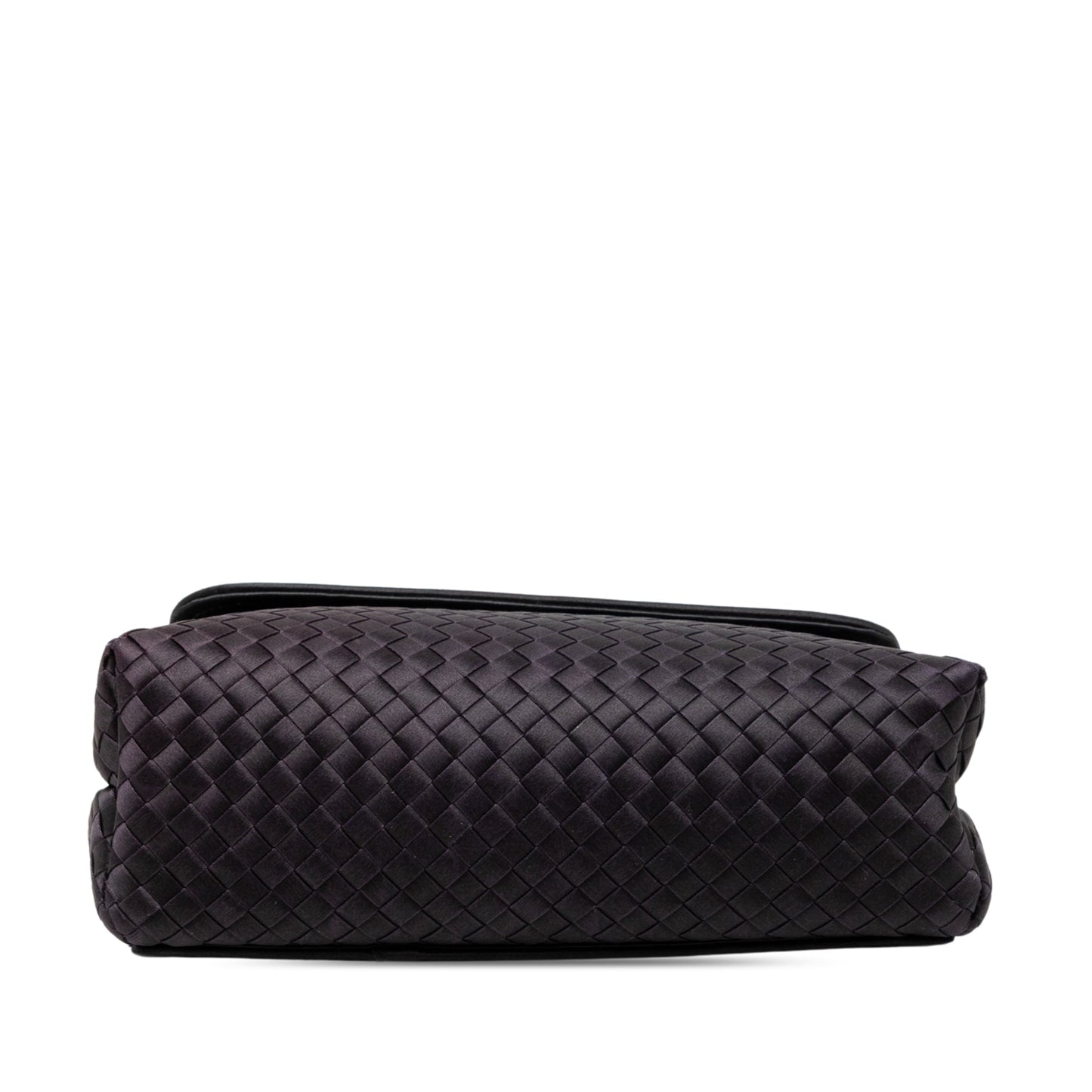 Bottega Veneta Satin Intrecciato Shoulder Bag