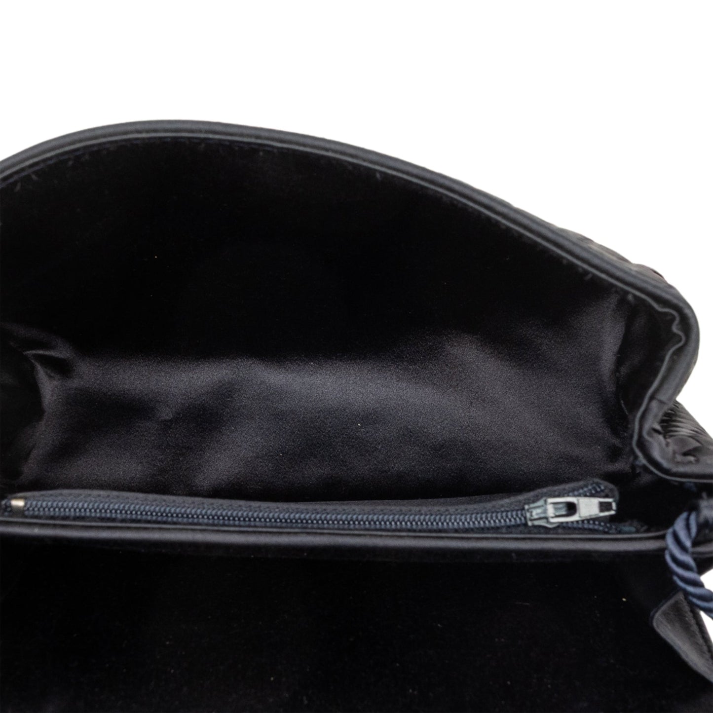 Bottega Veneta Satin Intrecciato Shoulder Bag