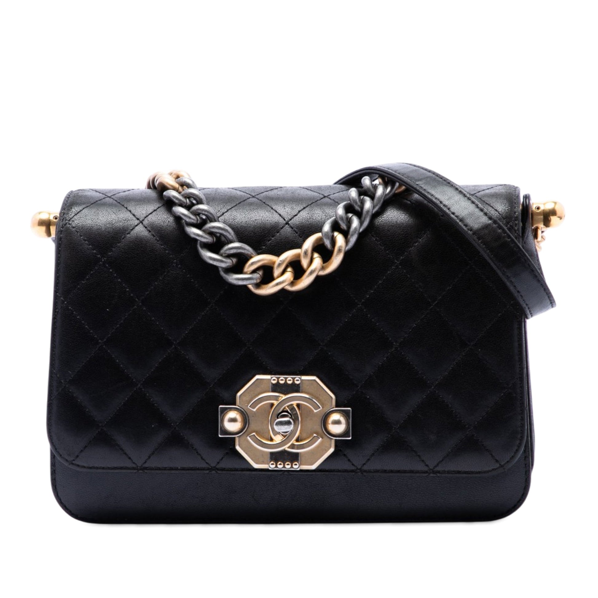Chanel Paris Cosmopolite Medium Quilted Lambskin Ritz Flap