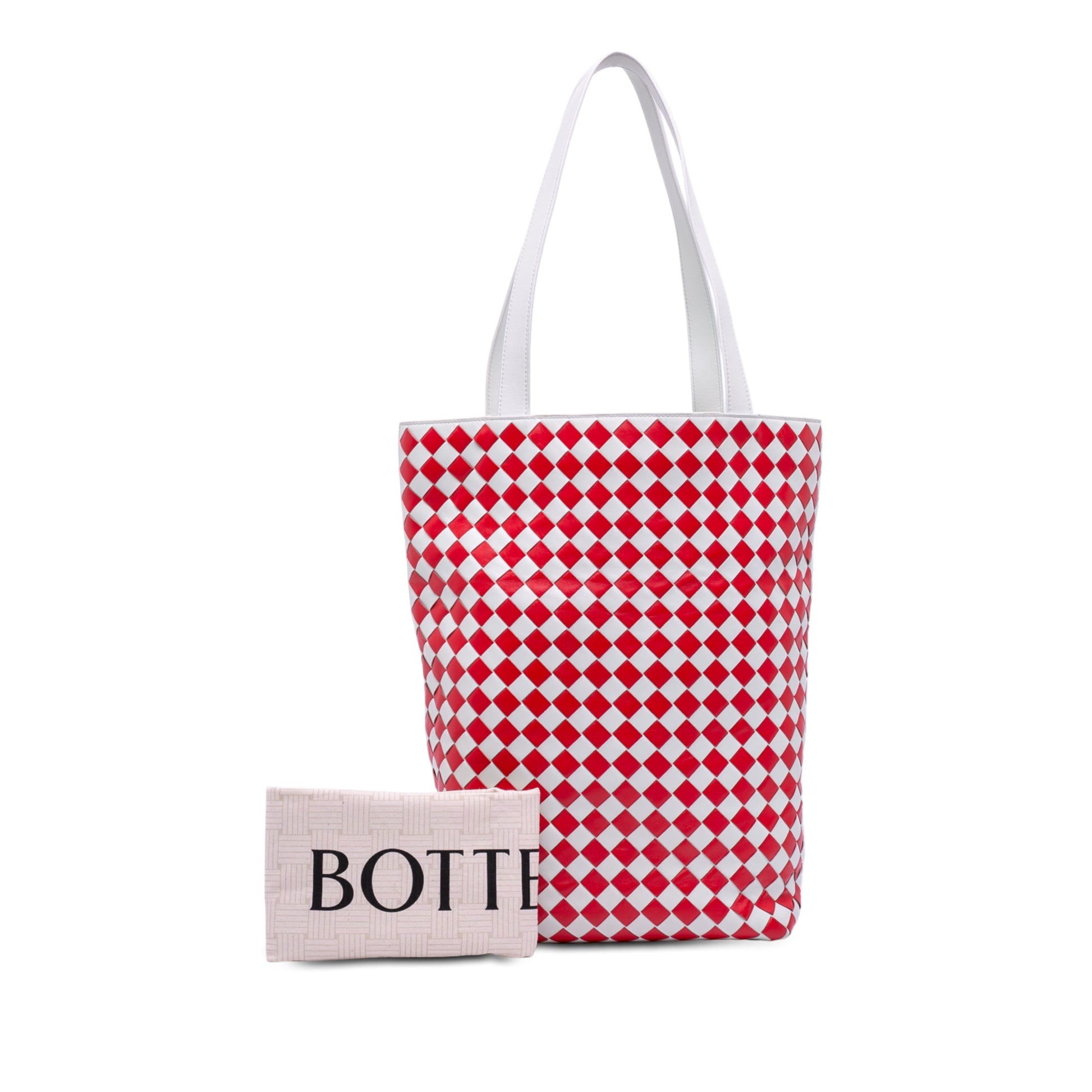 Bottega Veneta Nappa Intrecciato Check Avenue Tote