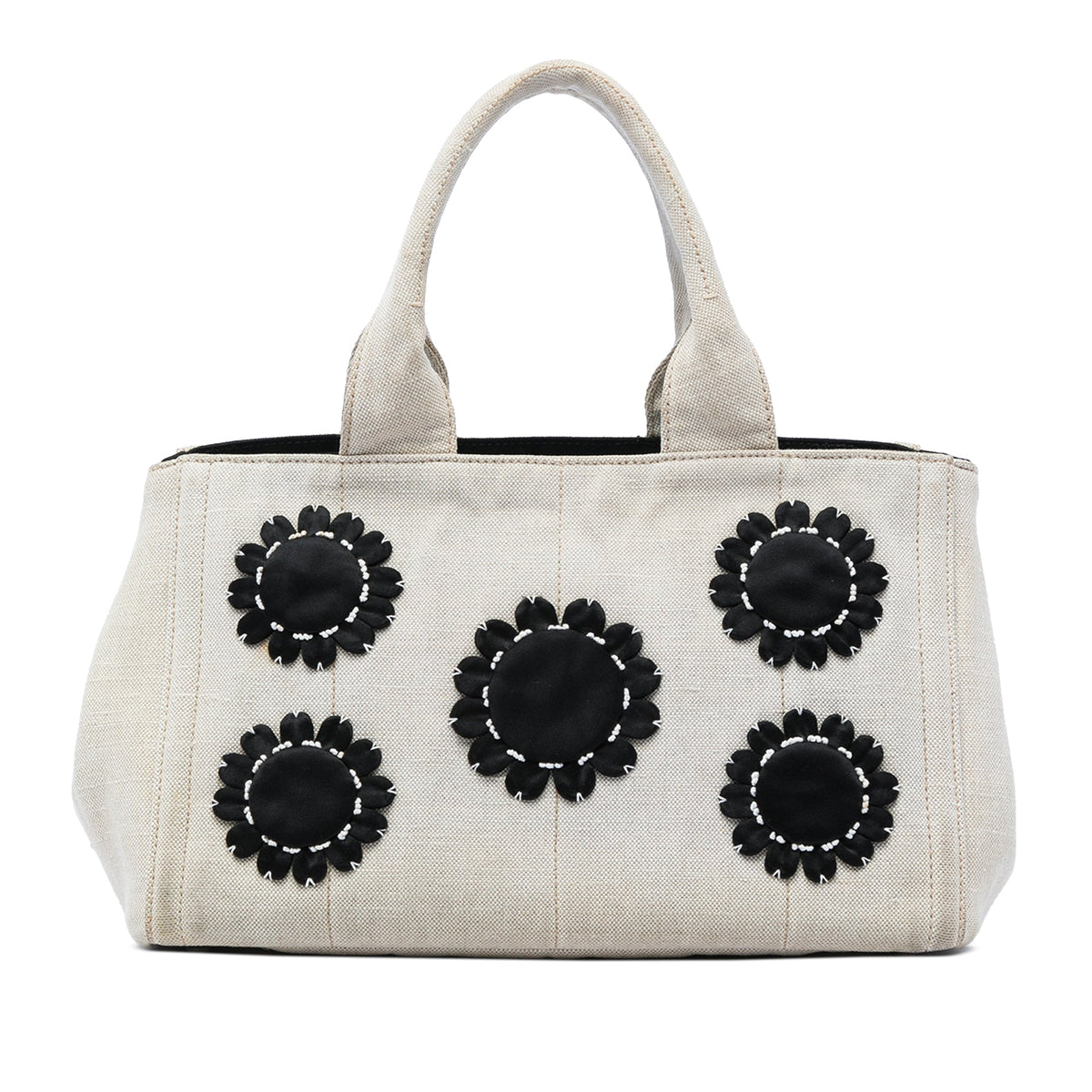 Prada Canvas Canapa Mistolino Tote