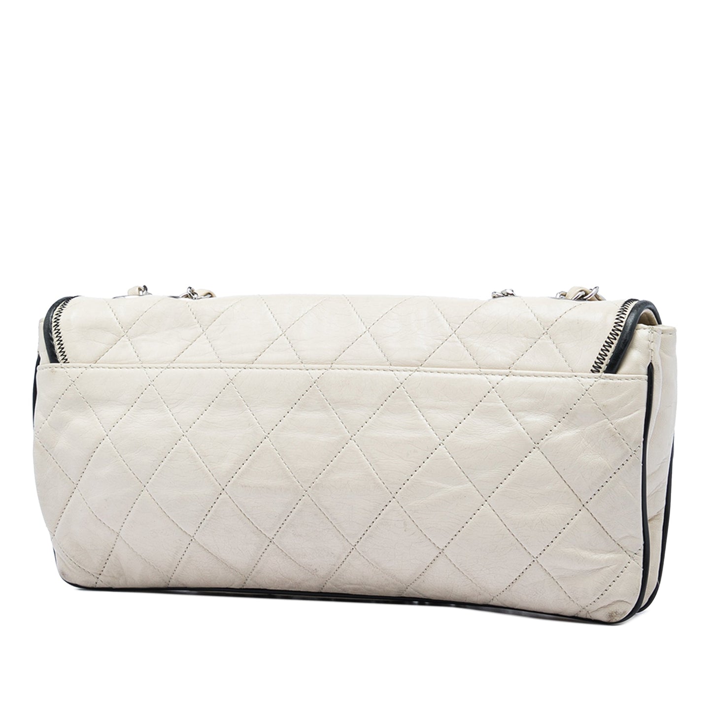 Chanel Quilted Aged Lambskin Reissue 2.55 East West Flap