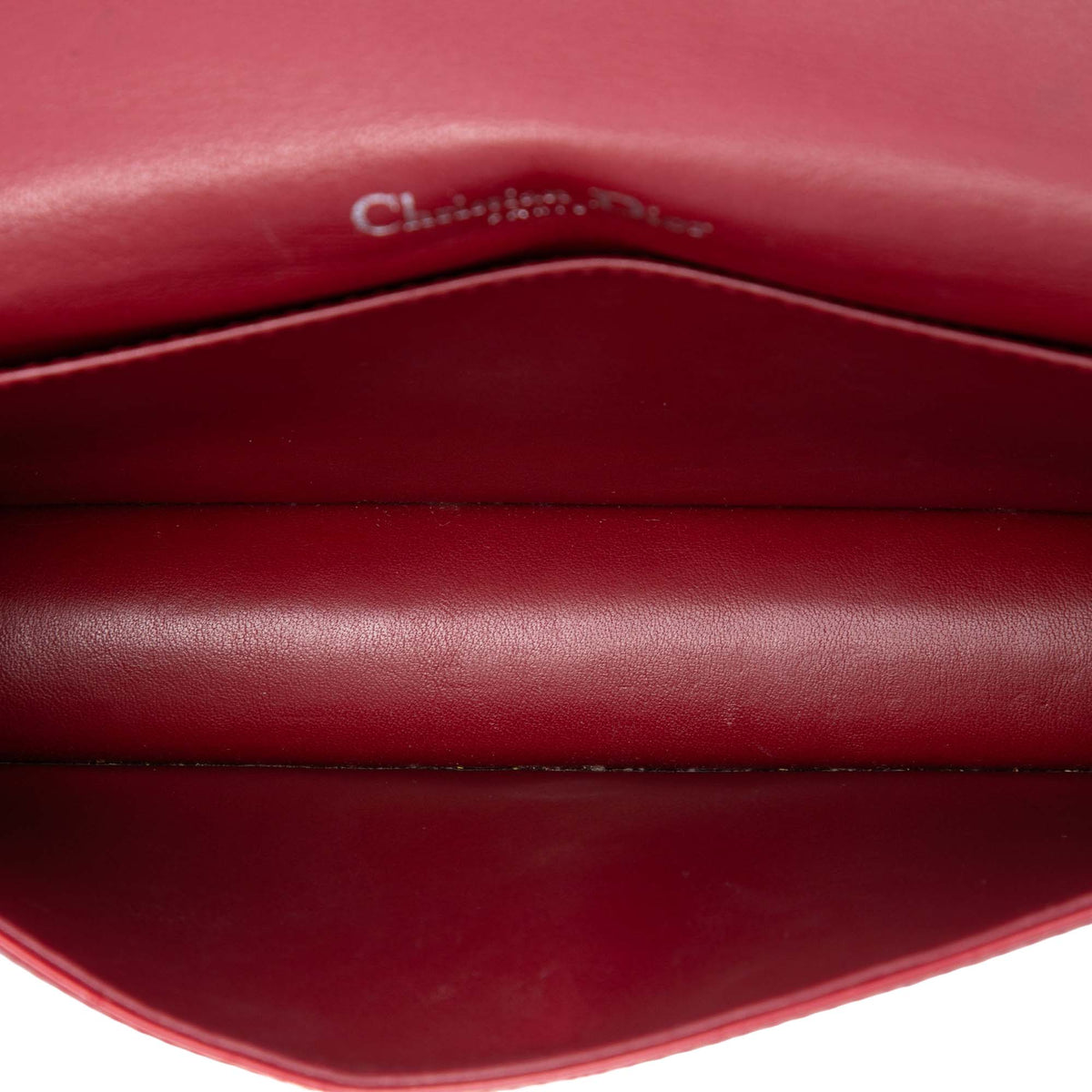 Dior Patent Cannage Lady Dior Chain Convertible Clutch