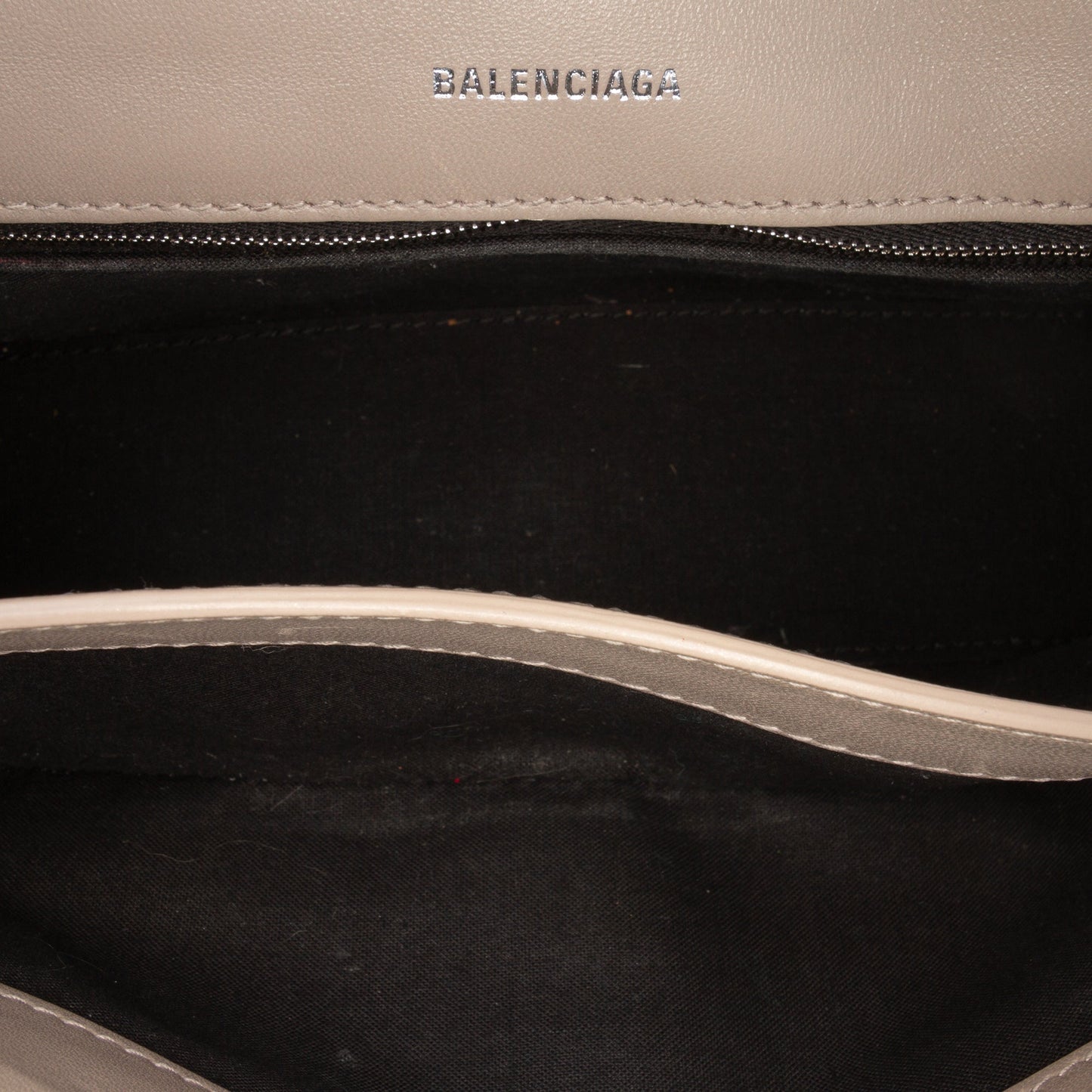 Balenciaga Small Metallic Calfskin Crush Chain Shoulder Bag