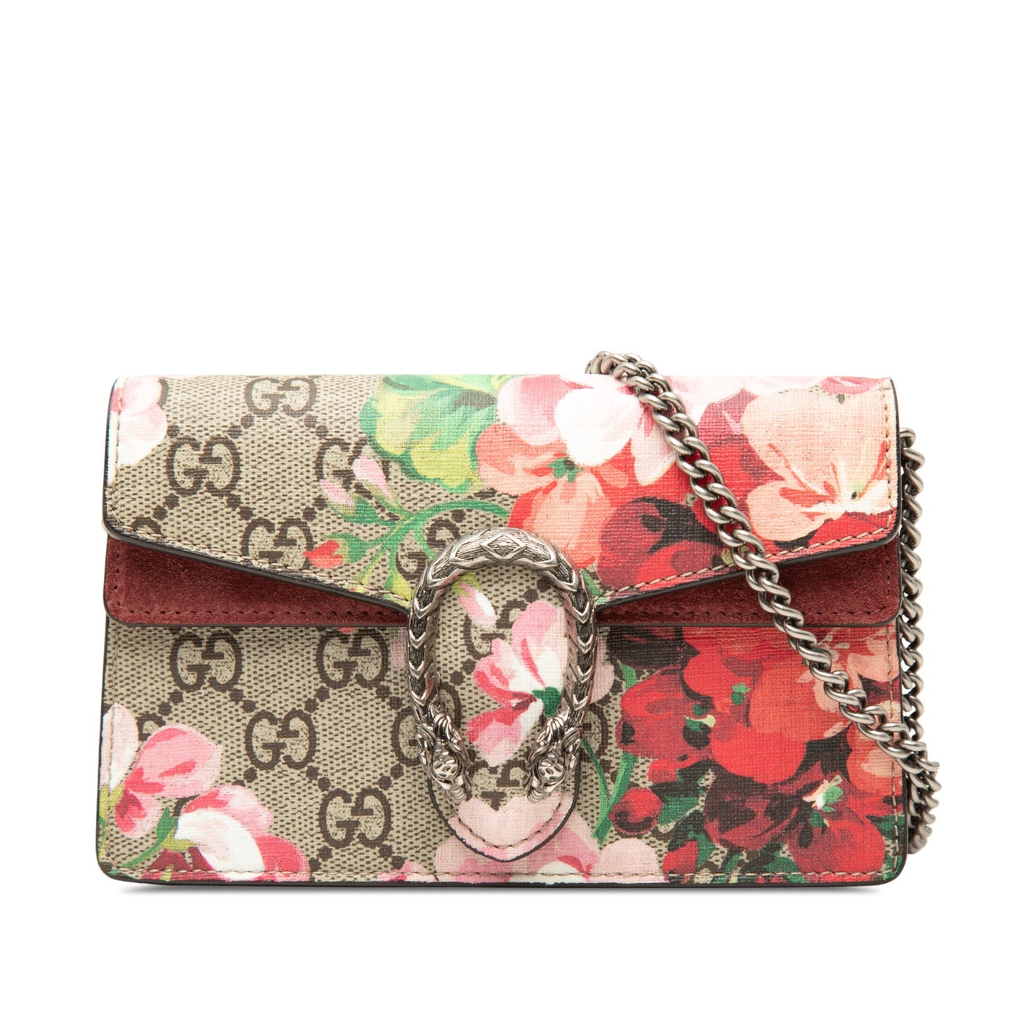 Gucci Mini GG Supreme Blooms Dionysus Crossbody