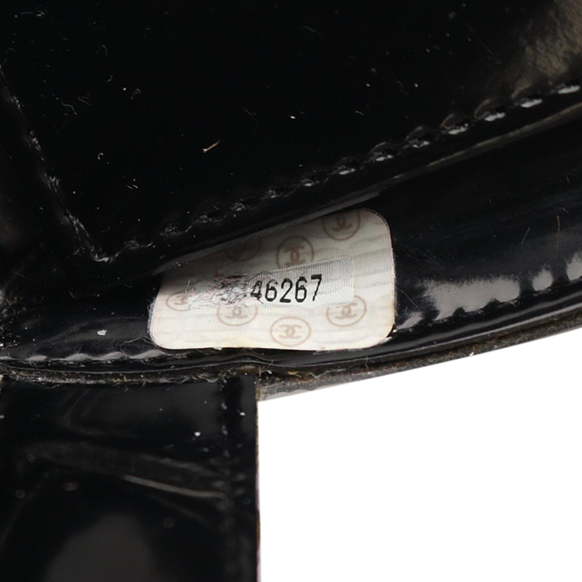 Chanel CC Vinyl and Patent Tote — Black