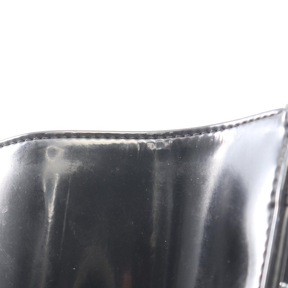 Chanel CC Vinyl and Patent Tote — Black
