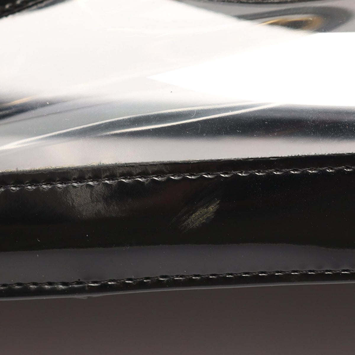 Chanel CC Vinyl and Patent Tote — Black