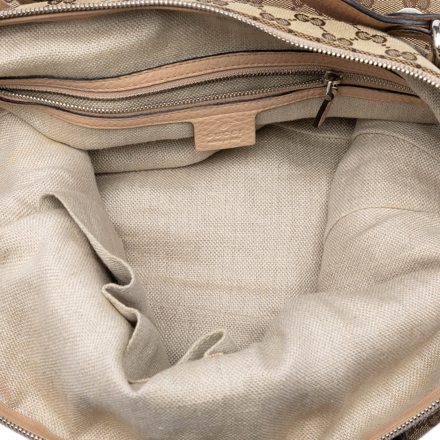 Gucci Large GG Canvas Icon Bit Satchel