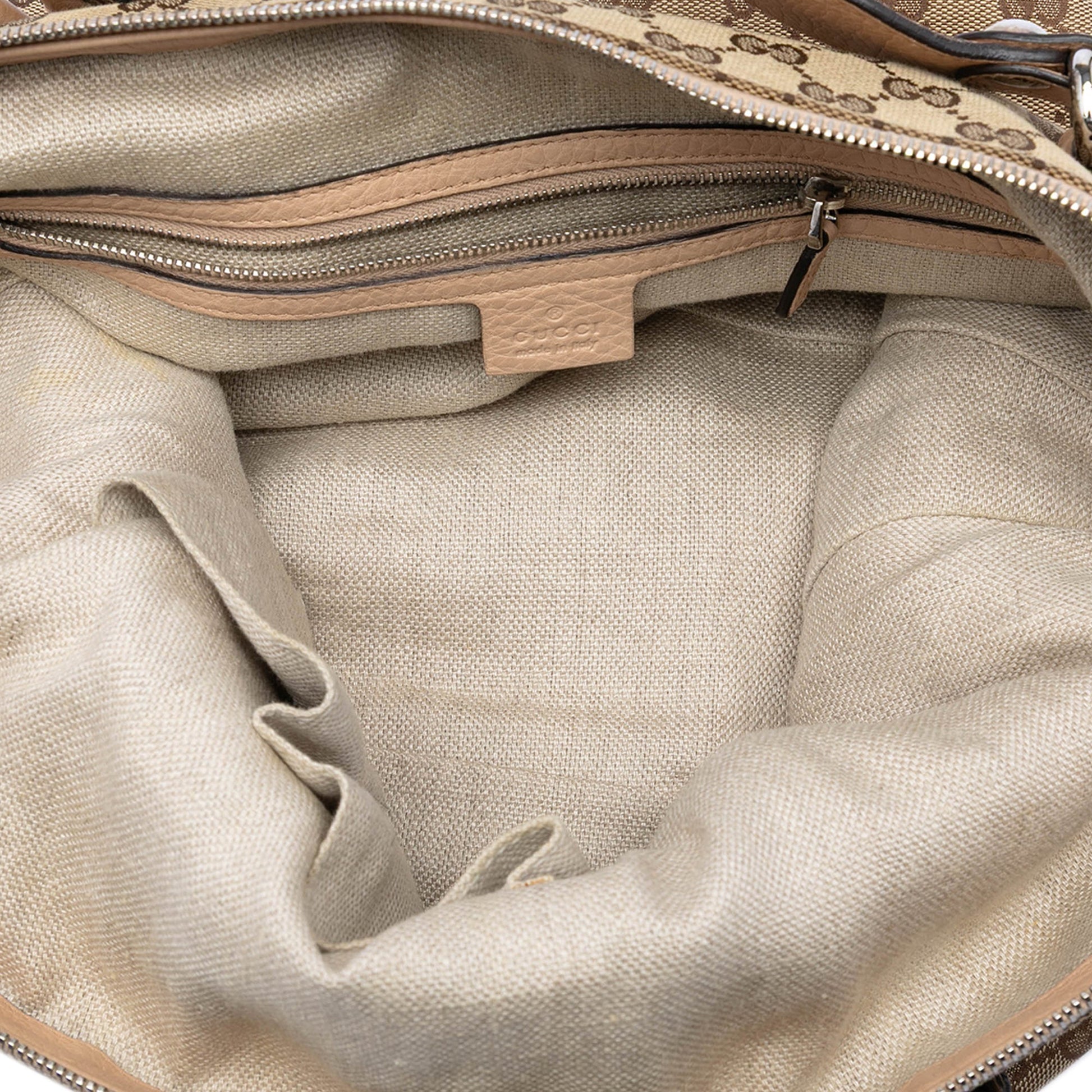 Gucci Large GG Canvas Icon Bit Satchel
