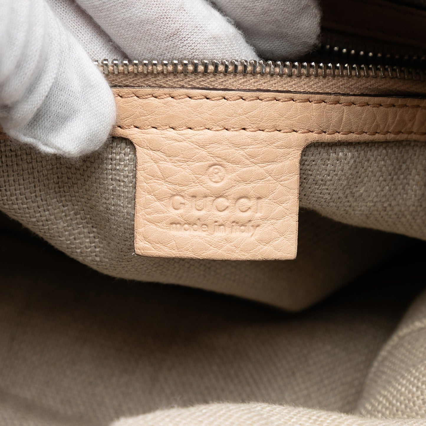 Gucci Large GG Canvas Icon Bit Satchel