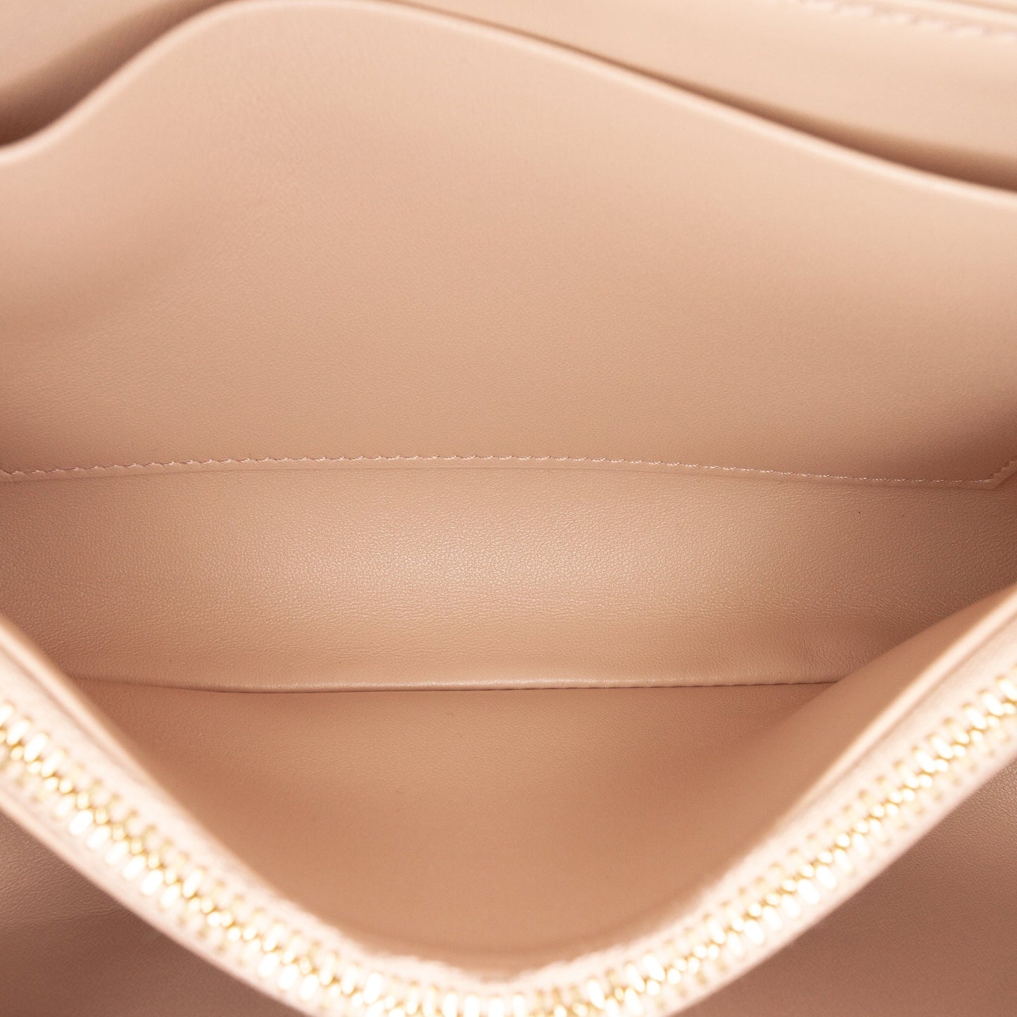 Celine Teen Patent Triomphe Victoire Chain Shoulder Bag