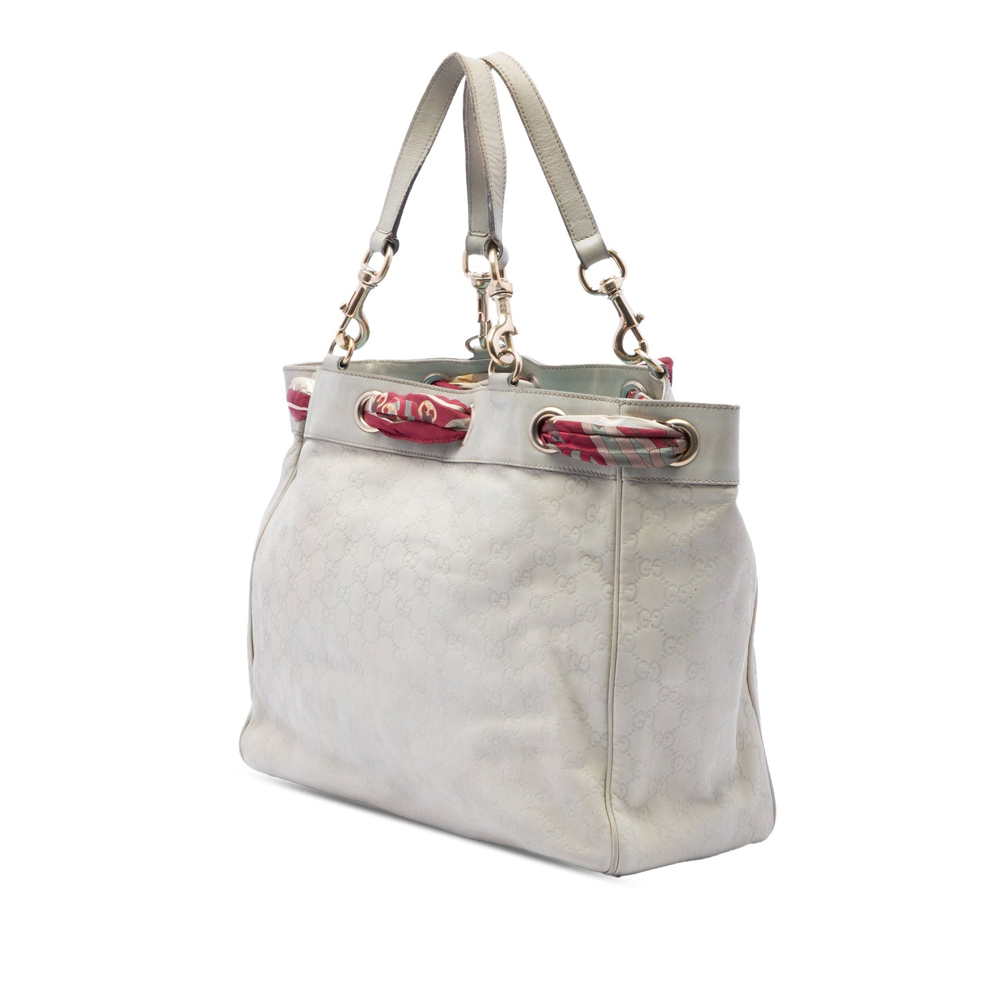 Gucci Large Guccissima Positano Scarf Tote